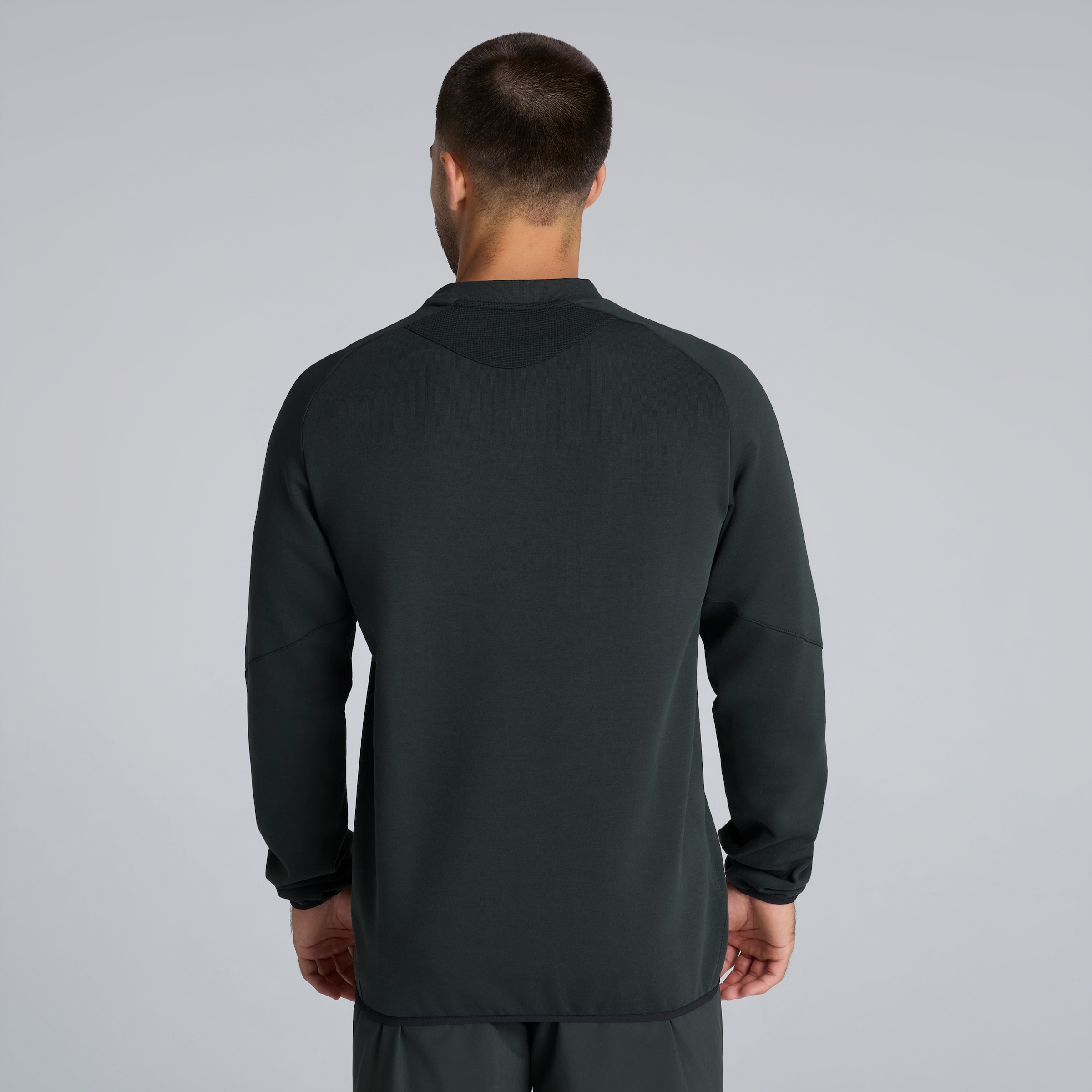 Manchester United Tiro Tech Sweatshirt Green
