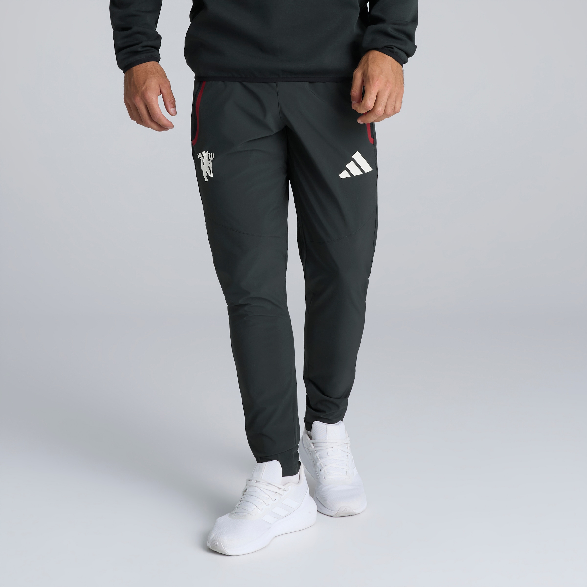 Manchester United Tiro Tech Track Pants Green