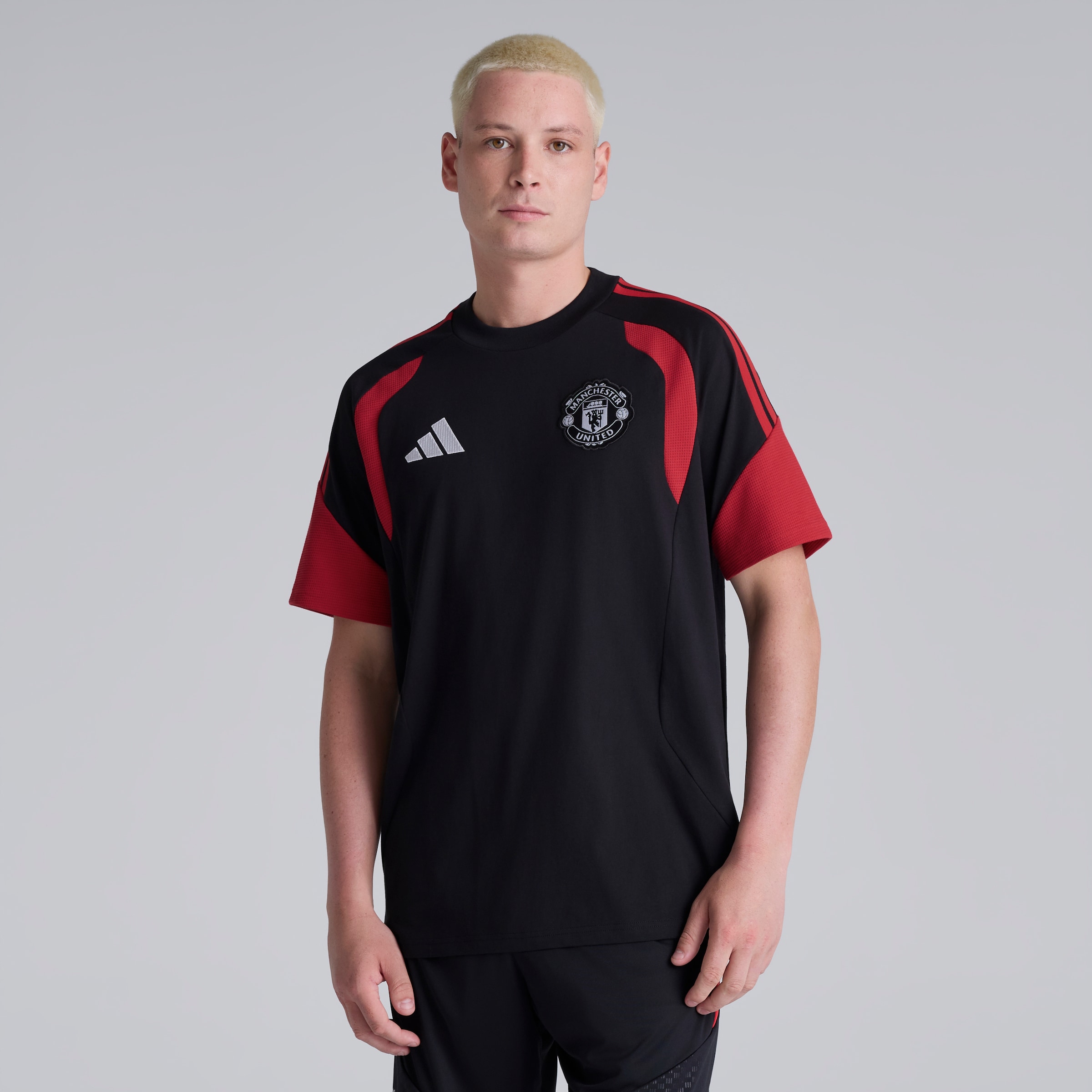 Manchester United 26/27 Training Tiro T-Shirt Black