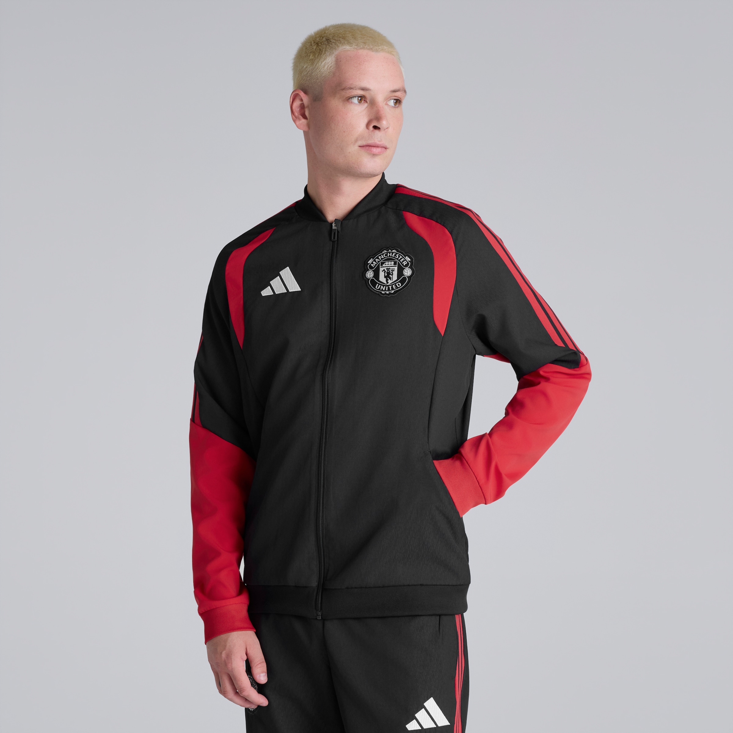 Manchester United 26/27 Training Tiro Presentation Jacket Black