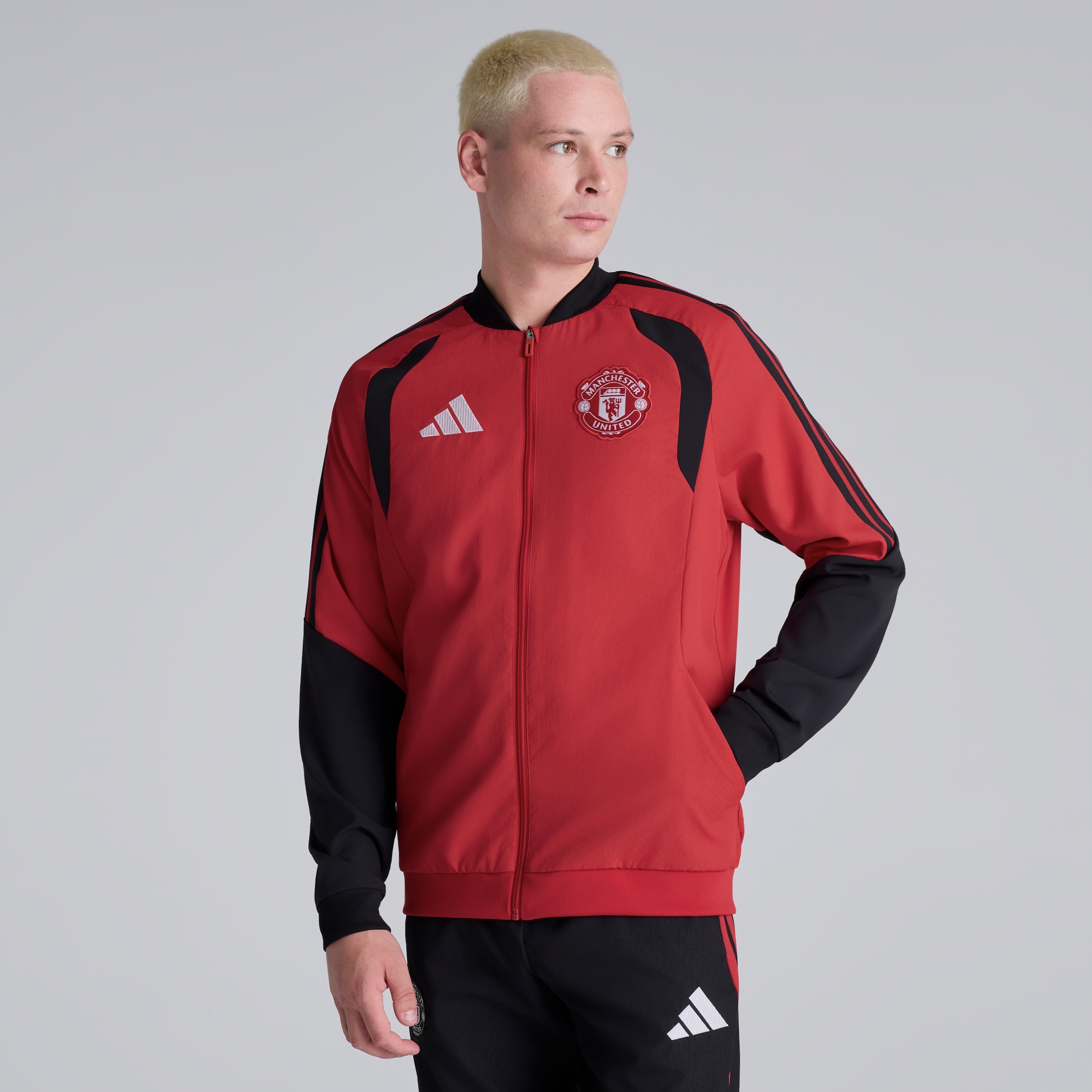 Manchester United 26/27 Training Tiro Presentation Jacket Red
