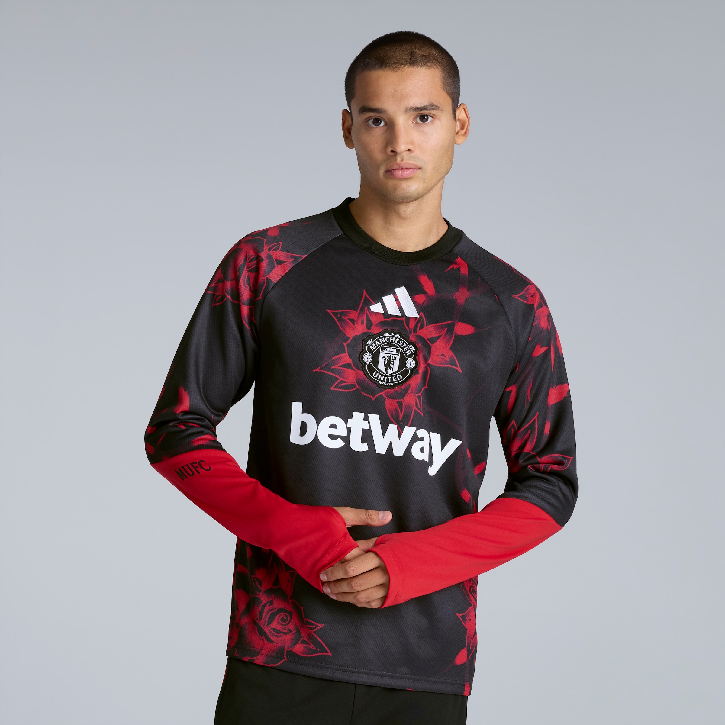 Manchester United 26/27 Home Pre Match Warm Top (Sponsored)