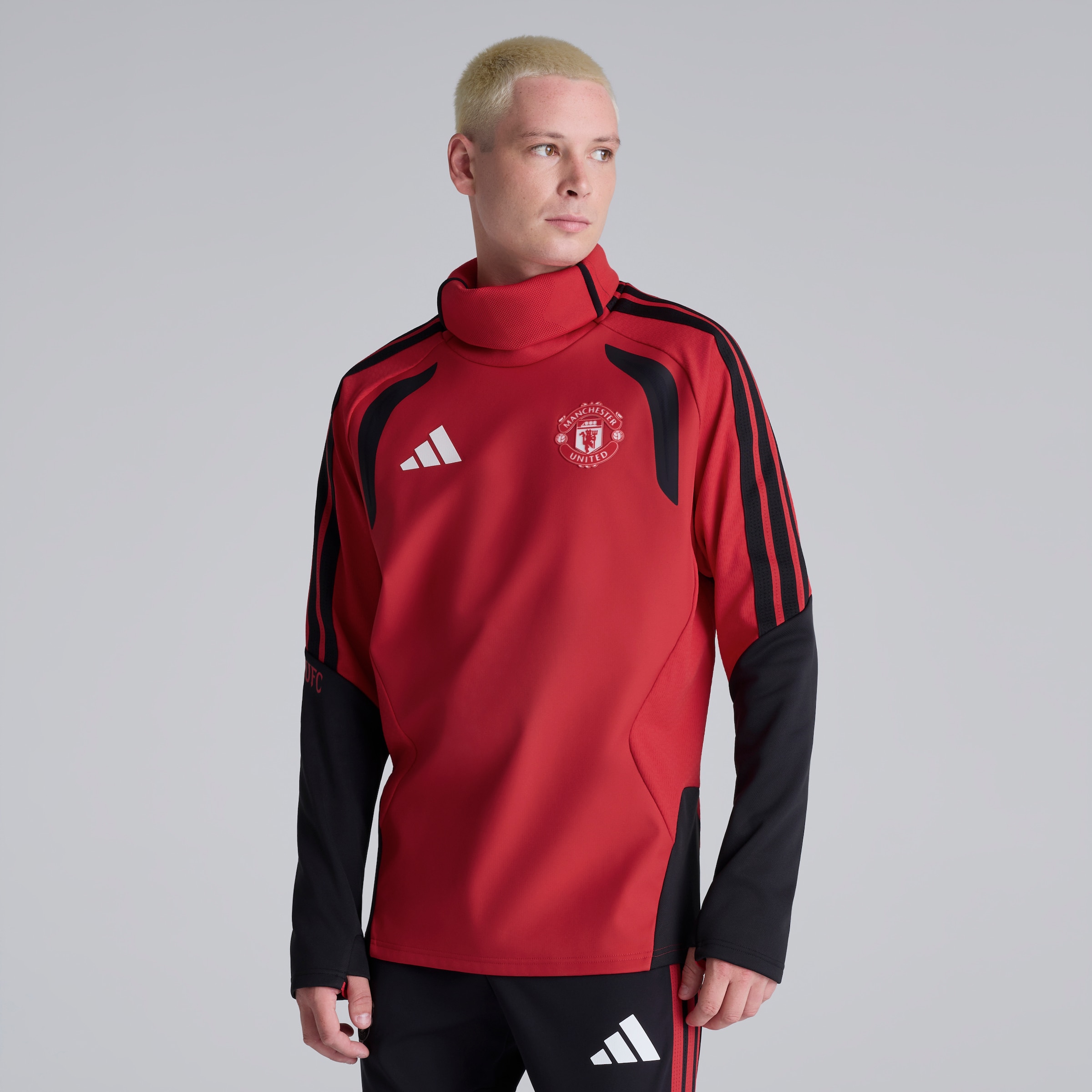Manchester United 26/27 Training Tiro Authentic Warm Top Red