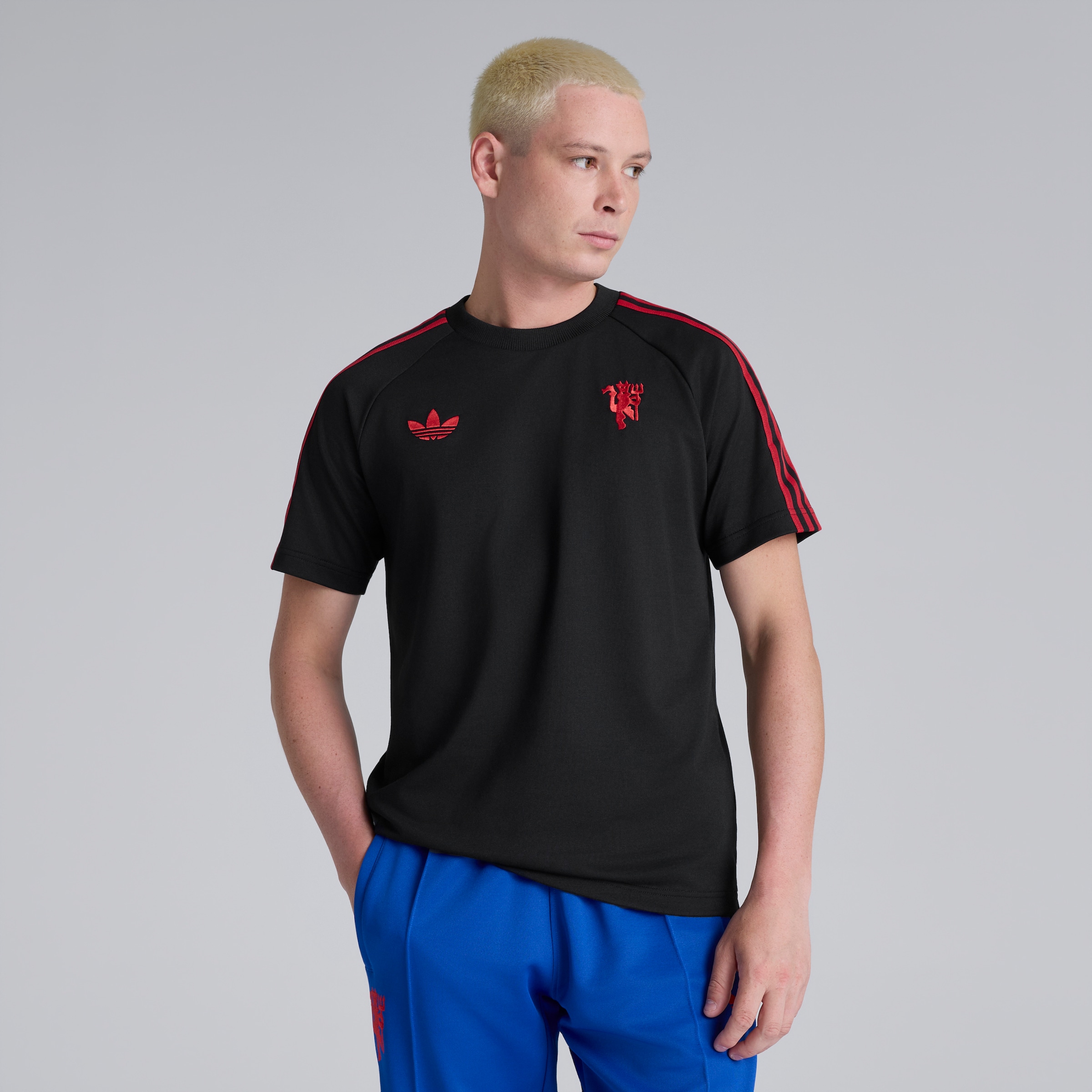 Manchester United x adidas Originals T-Shirt Black