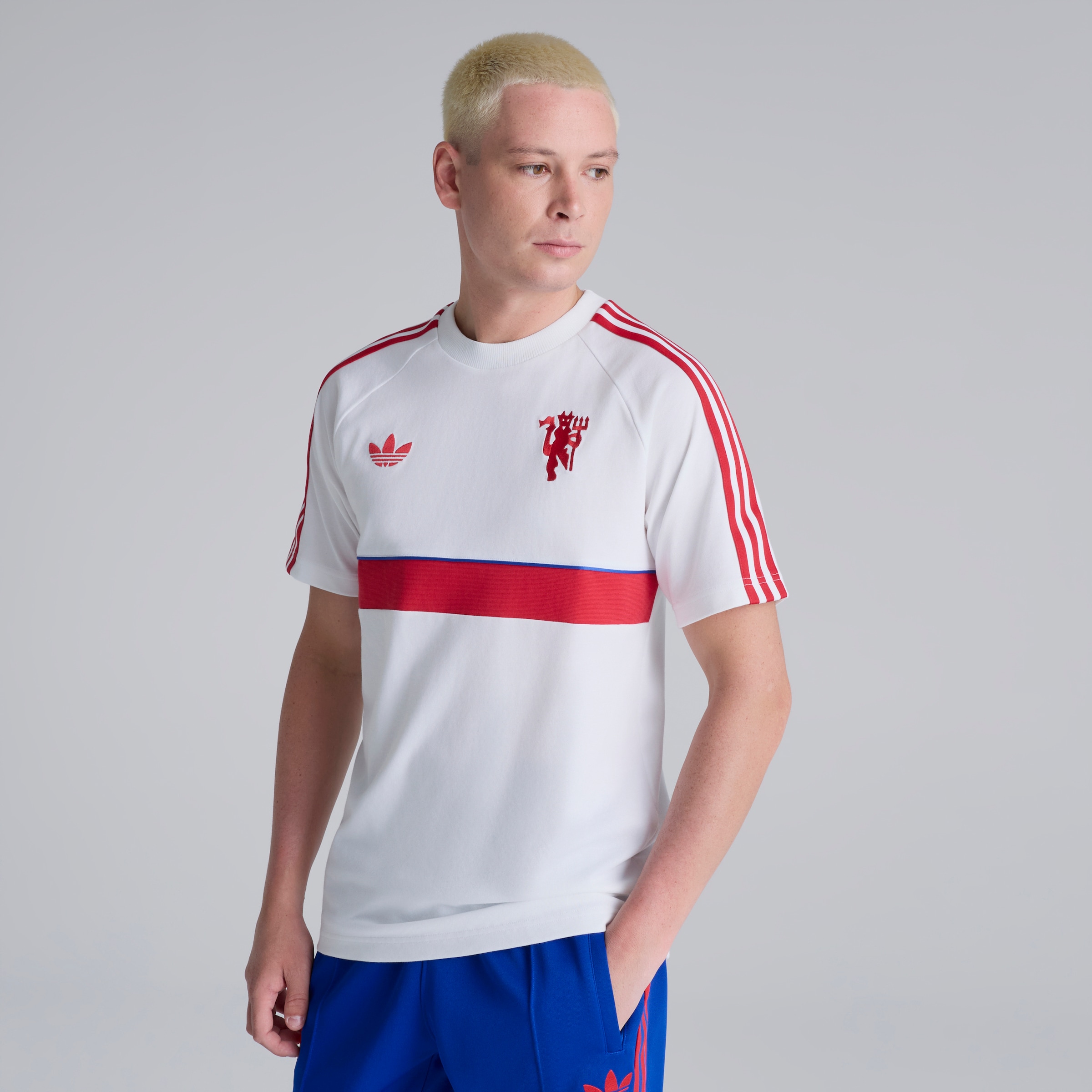 Manchester United x adidas Originals T-Shirt White