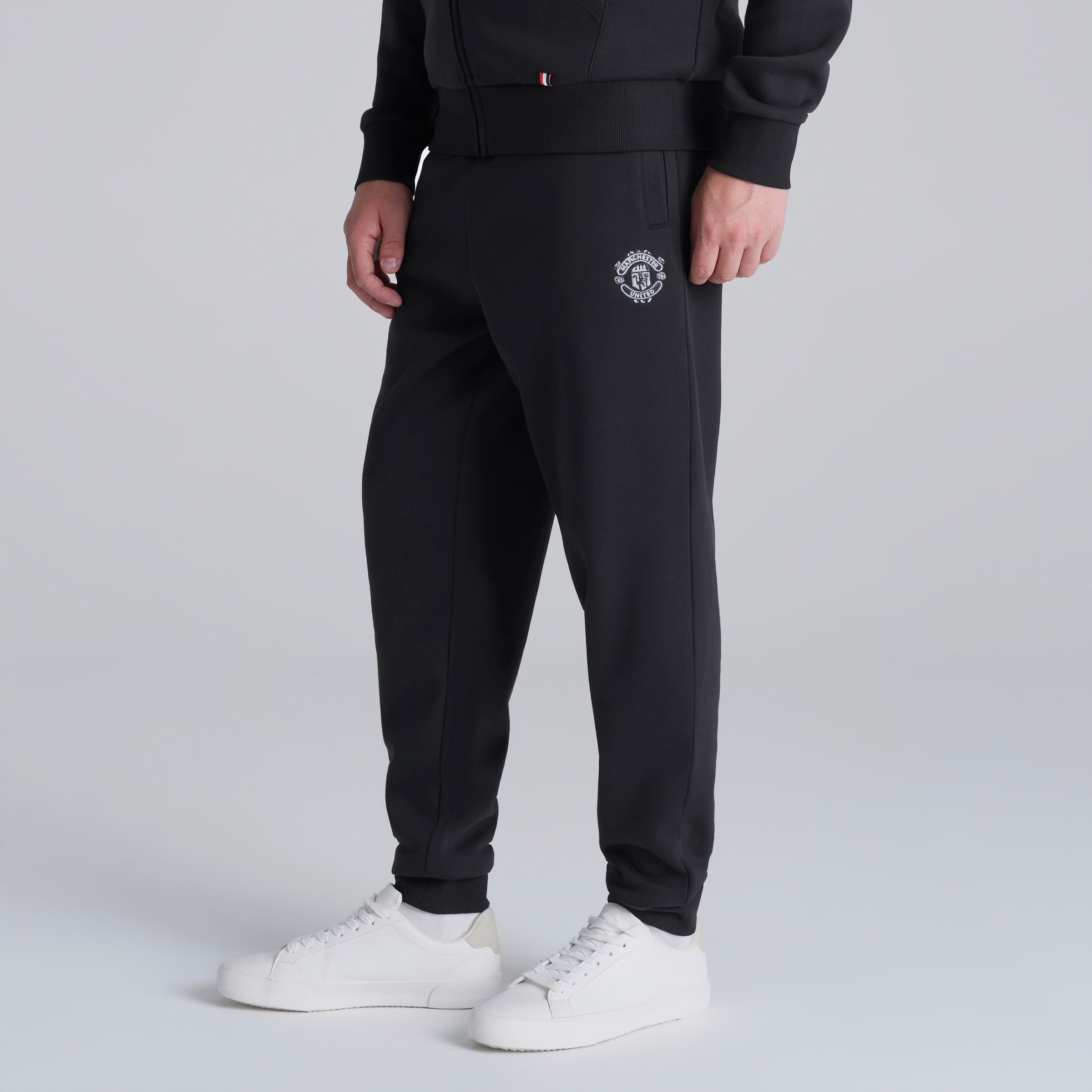 Manchester United Club Colours Joggers Black