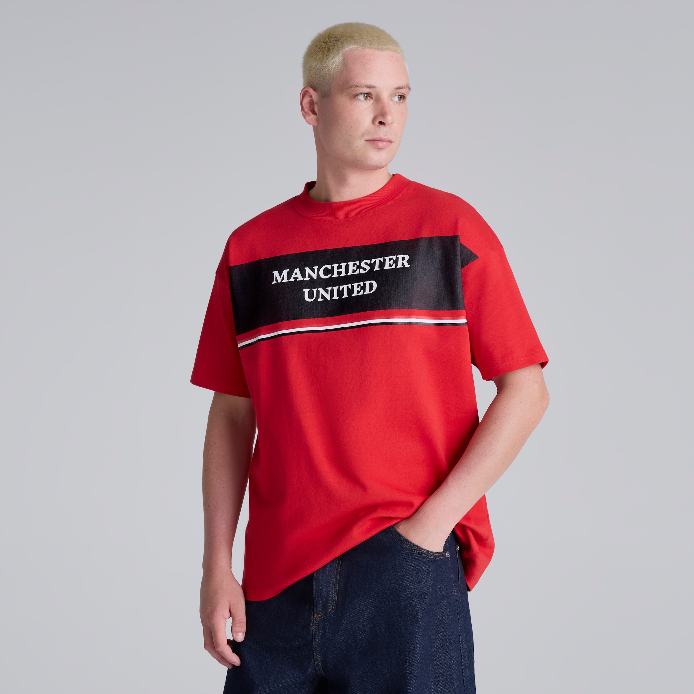 Manchester United Club Colours T-Shirt Red