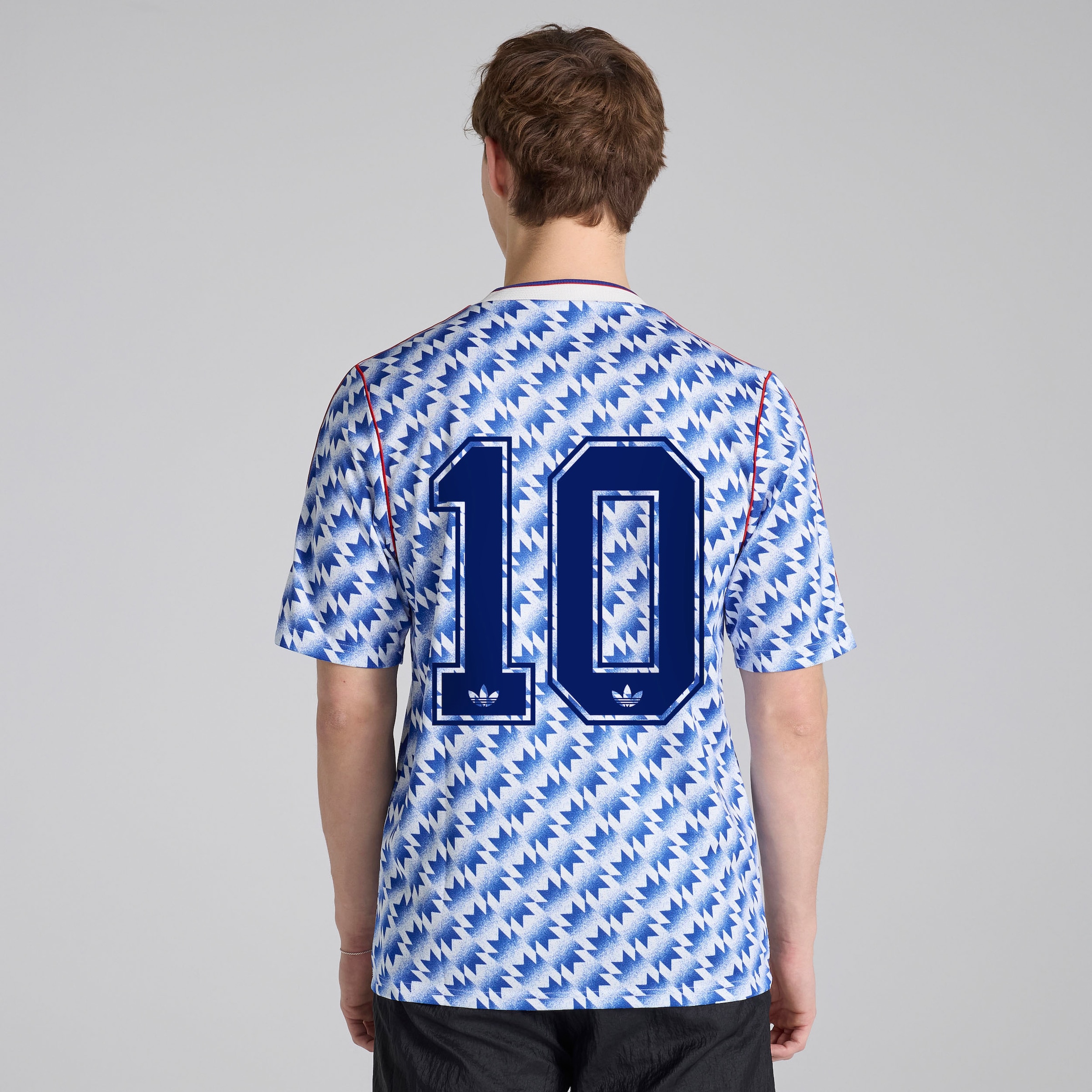 Manchester United x adidas Bringback 90/92 Away 10 Printed Jersey Blue