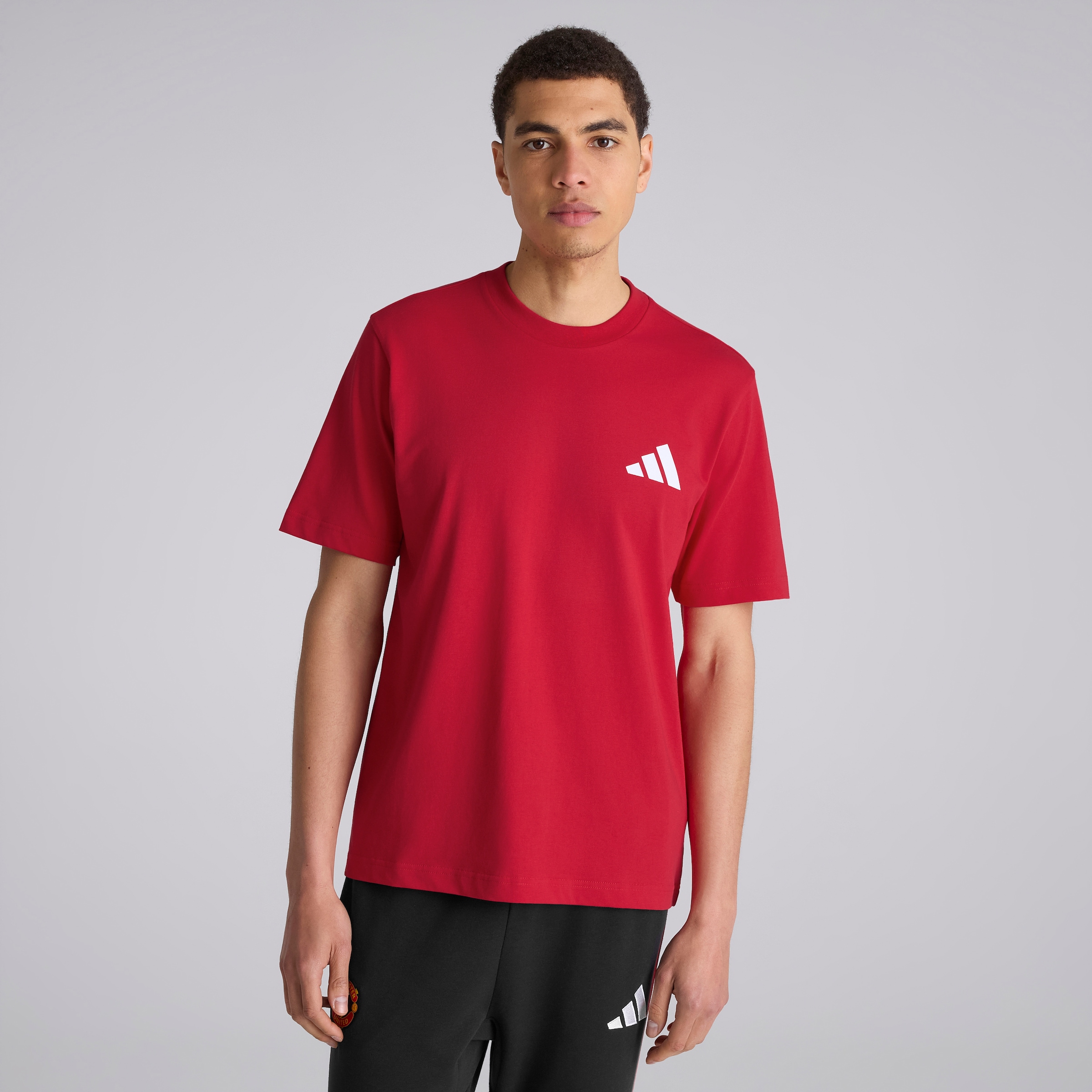 Manchester United x adidas Seasonal Graphic T-Shirt Red