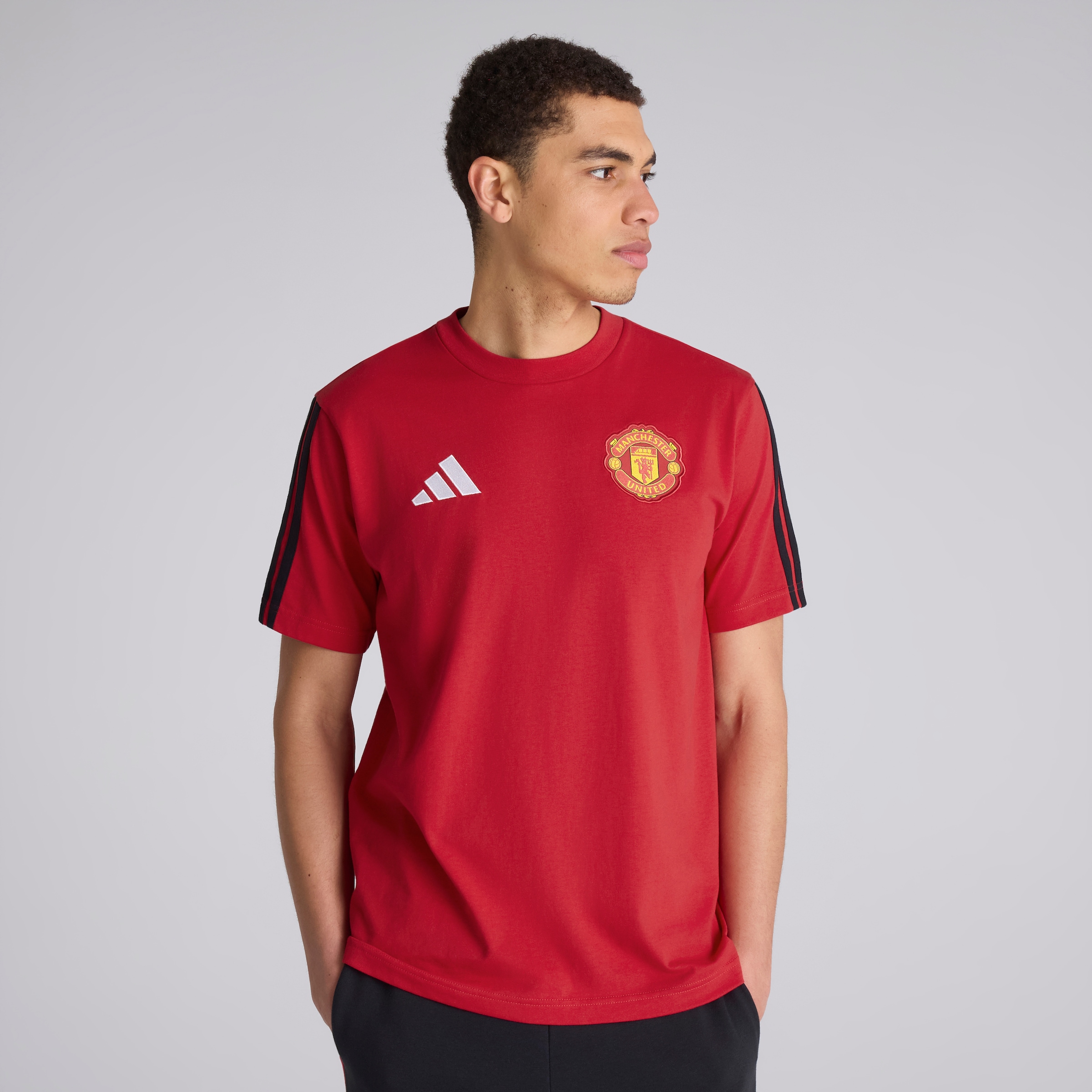 Manchester United x adidas DNA T-Shirt Red