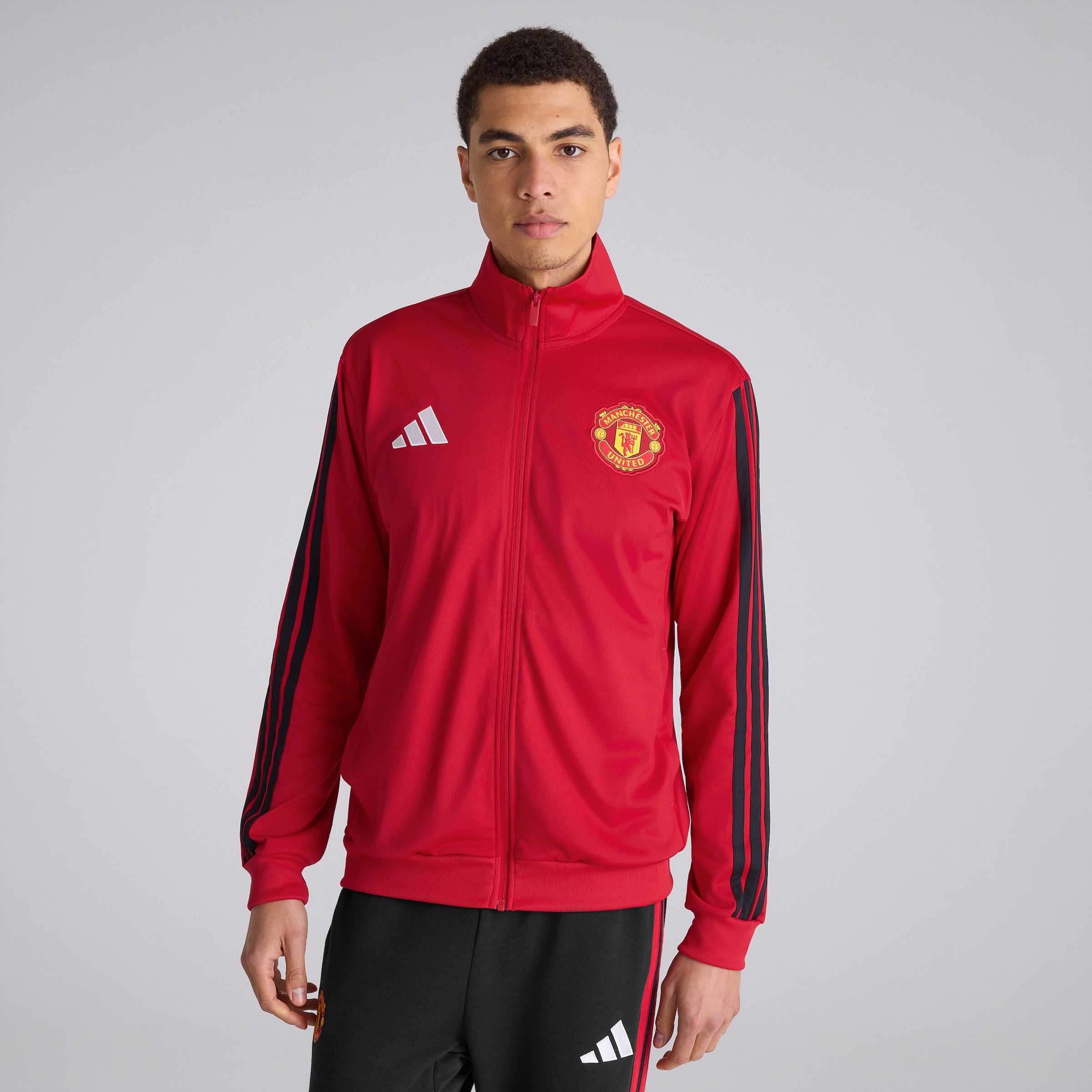 Manchester United x adidas DNA Track Top Red