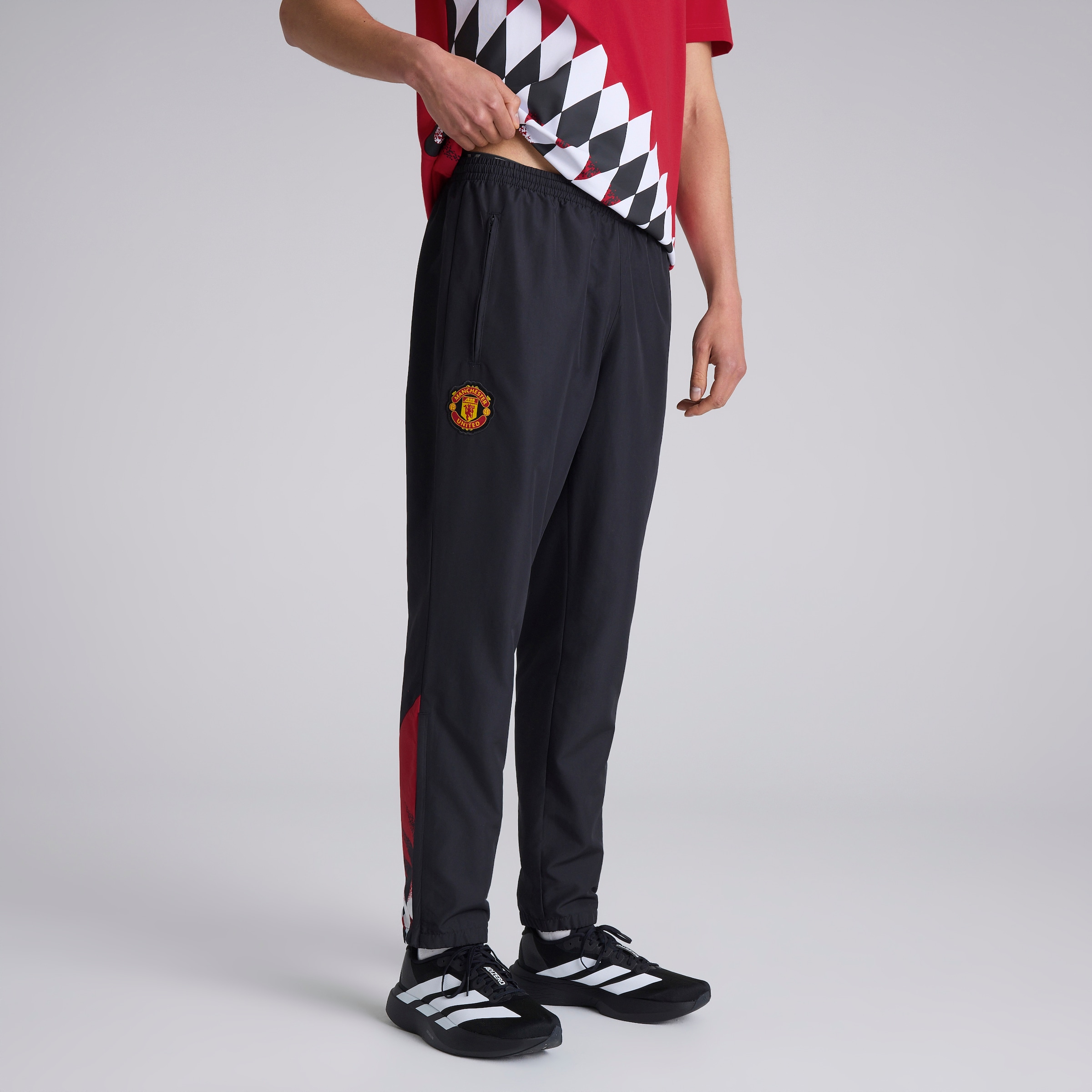 Manchester United x adidas Stadium Track Pants Black