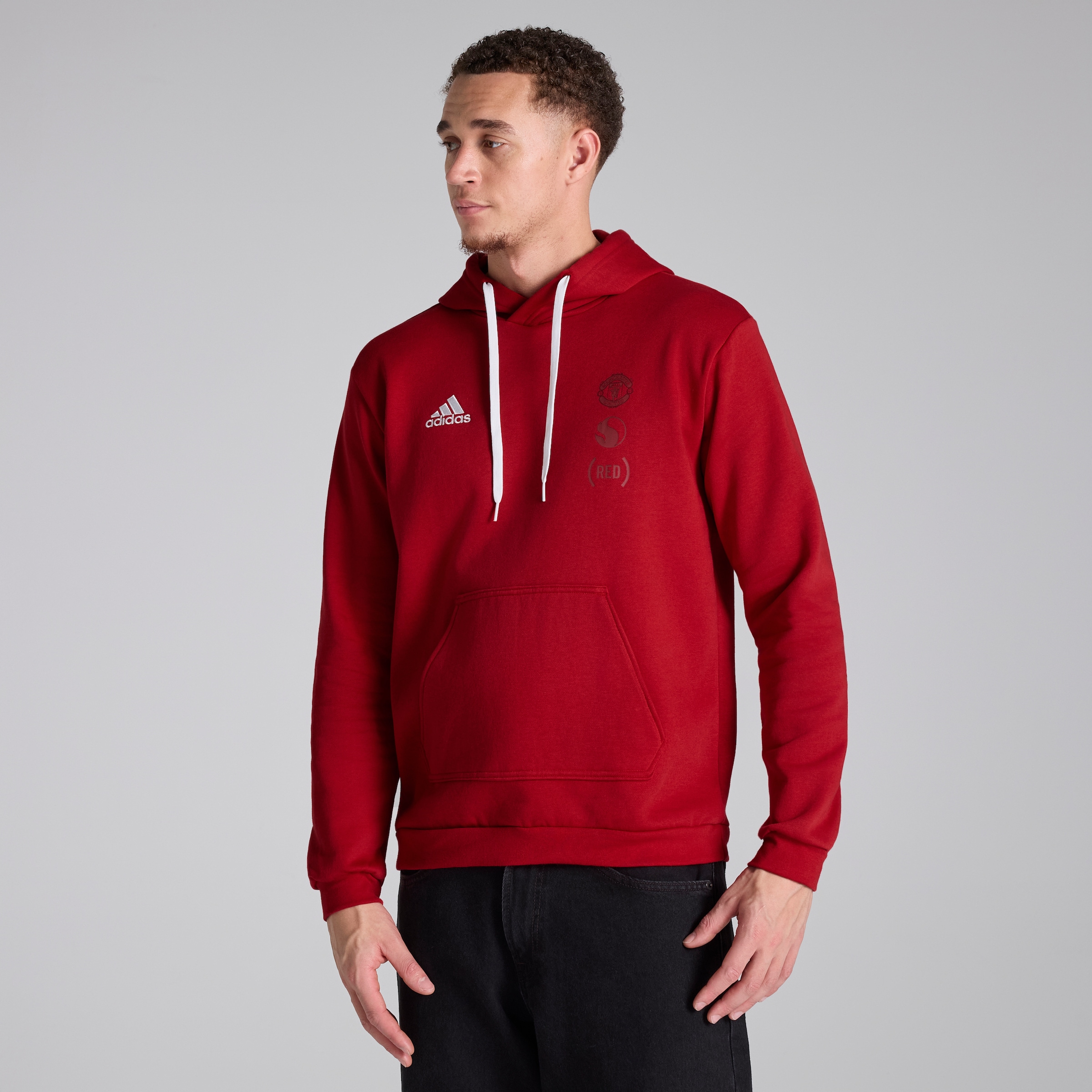 Manchester United x adidas RED4LIFE Hoodie Red