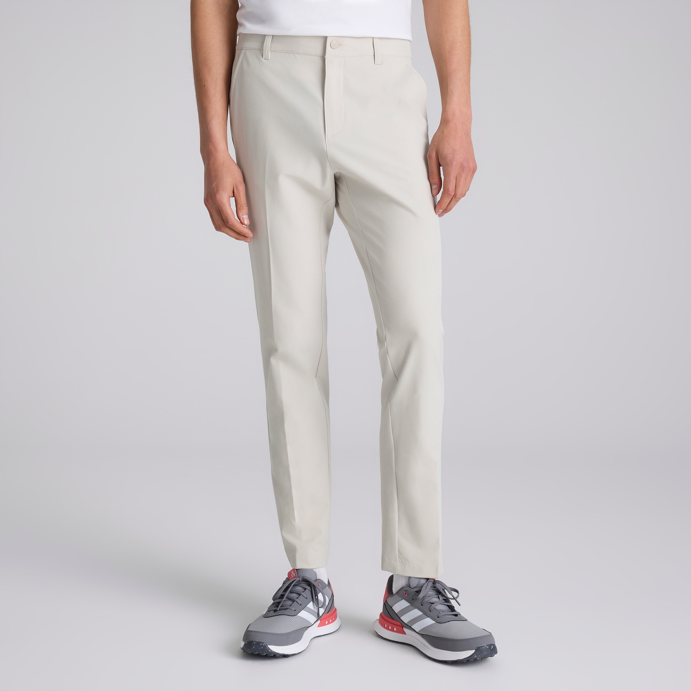 Manchester United x adidas Golf Ultimate365 Tapered Golf Trousers Beige