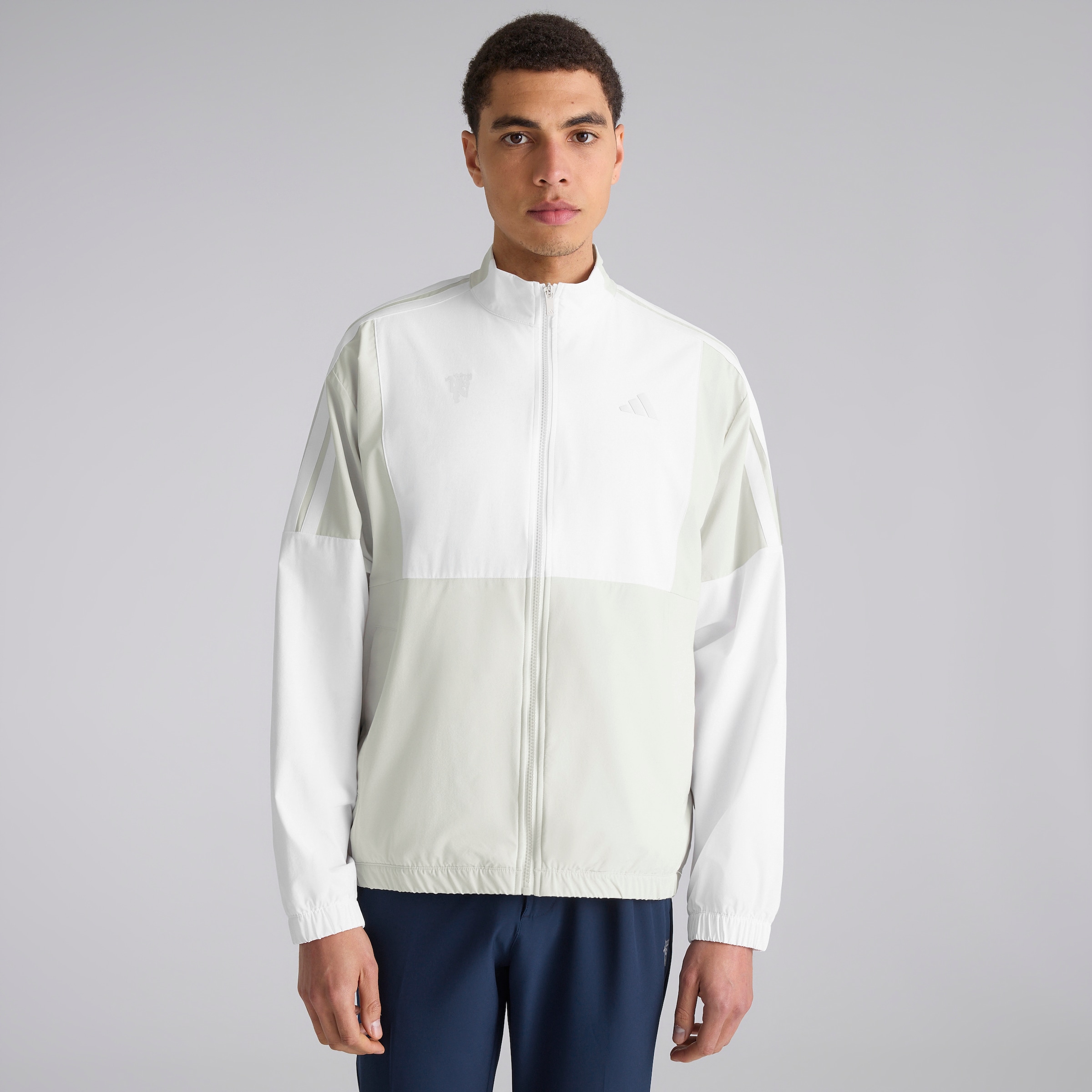 Manchester United x adidas Golf Beyond Windbreaker Grey