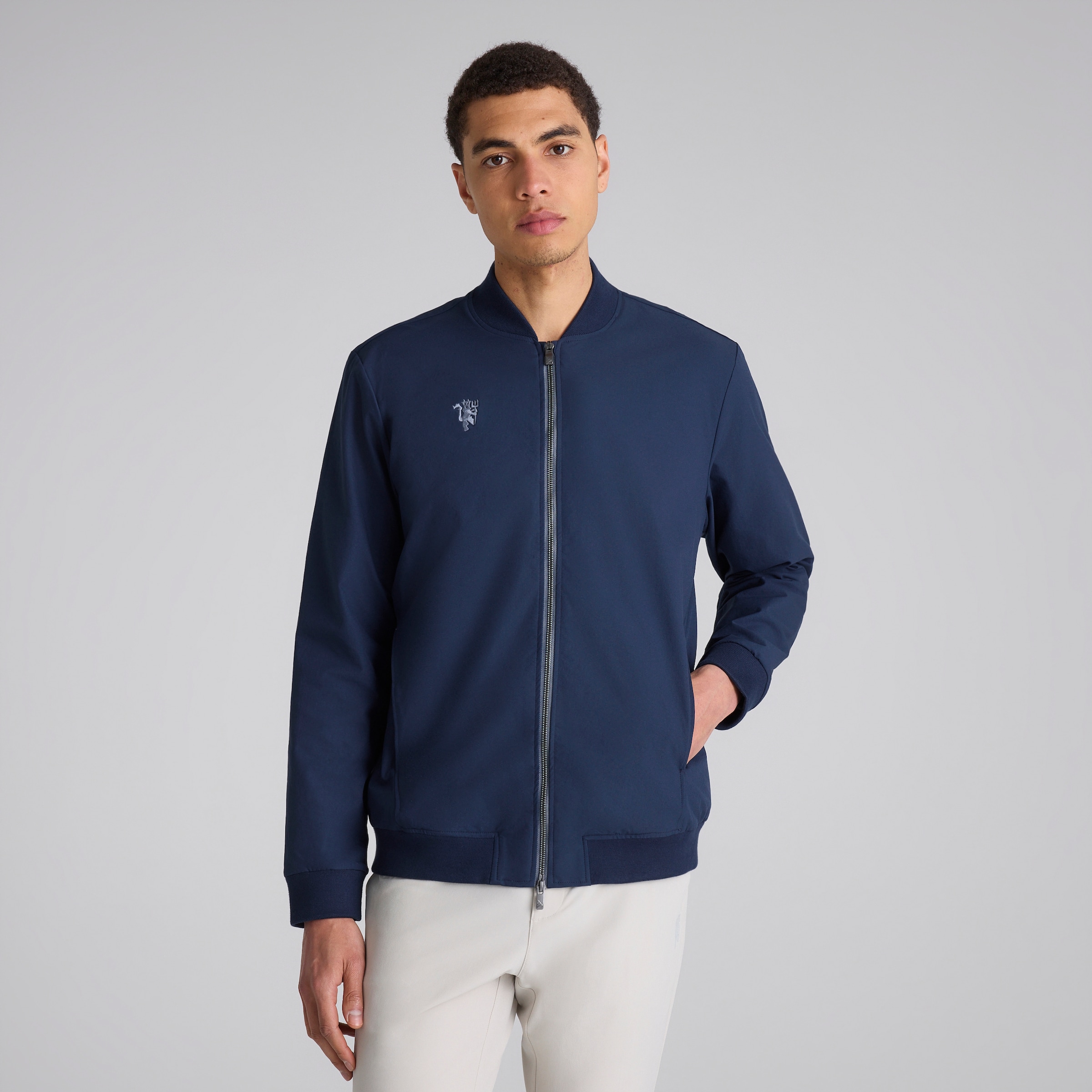 Manchester United x adidas Golf Ultimate365+ Jacket Navy