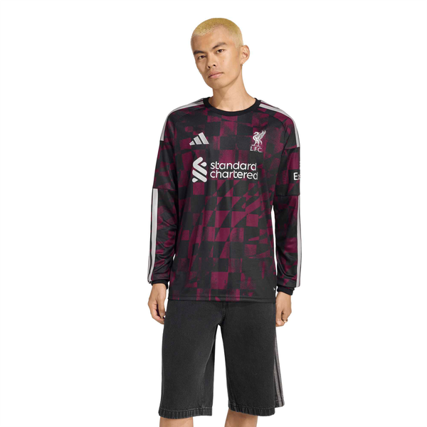 Liverpool adidas 2026/27 Third Replica Long Sleeve Jersey - Black