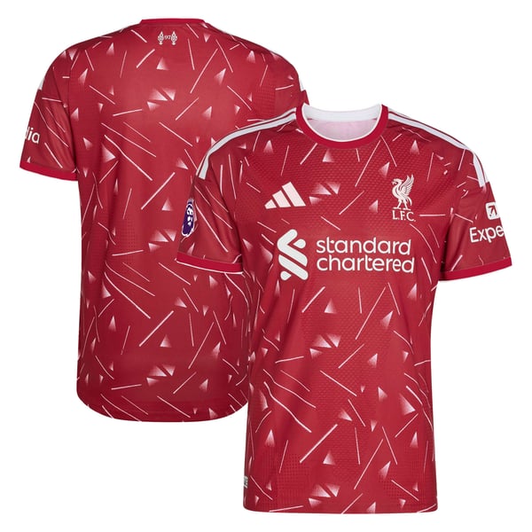 Liverpool adidas 2026/27 Home On-Field Authentic Sponsor Patch Jersey - Red
