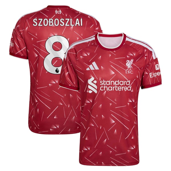 Dominik Szoboszlai Liverpool adidas 2026/27 Home Replica Jersey - Red