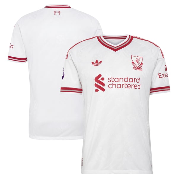 Liverpool adidas 2026/27 Away On-Field Authentic Jersey - White