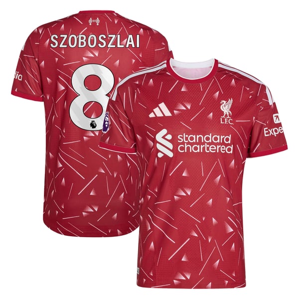Dominik Szoboszlai Liverpool adidas 2026/27 Home On-Field Authentic Jersey - Red