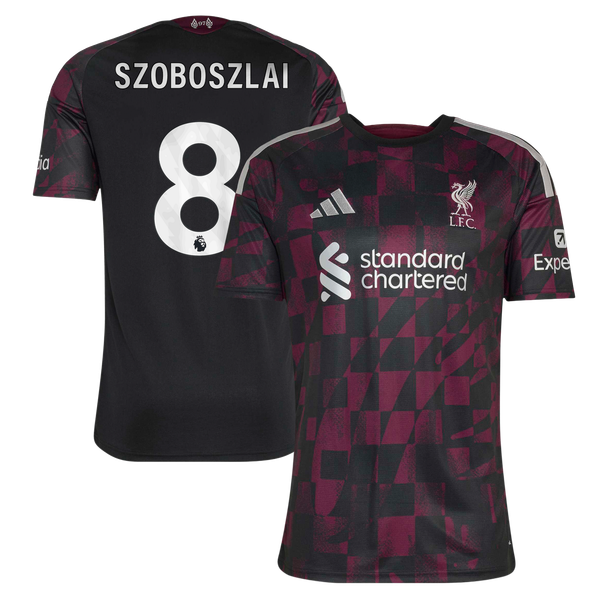 Dominik Szoboszlai Liverpool adidas 2026/27 Third Replica Jersey - Black