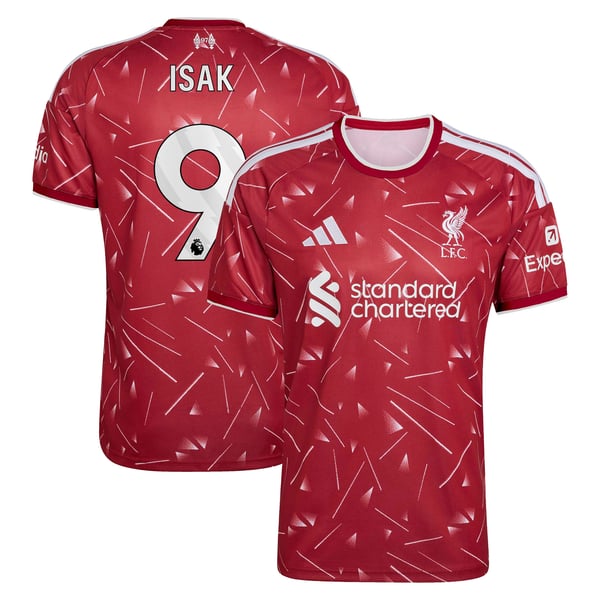 Alexander Isak Liverpool adidas 2026/27 Home Replica Jersey - Red