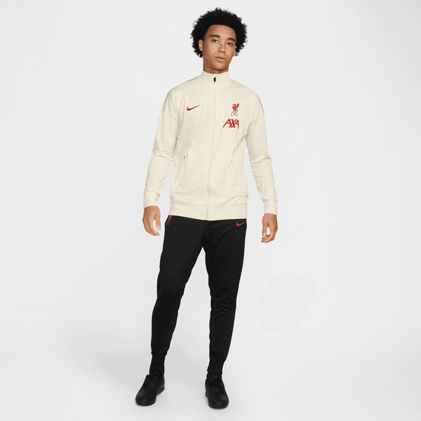Liverpool Nike Strike Training Tracksuit - Coconut Milk/Black