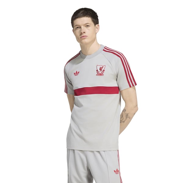 Liverpool adidas Originals T-Shirt - Grey