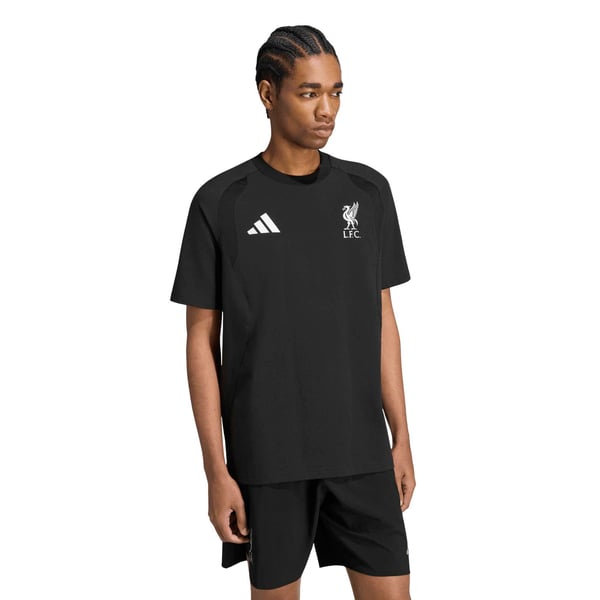 Liverpool adidas Tiro Travel T-Shirt - Black