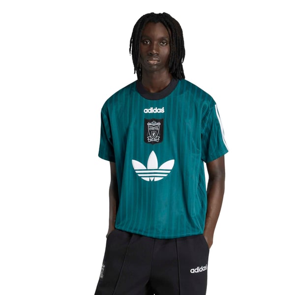 Liverpool adidas Originals 1995 Poly T-Shirt - Green