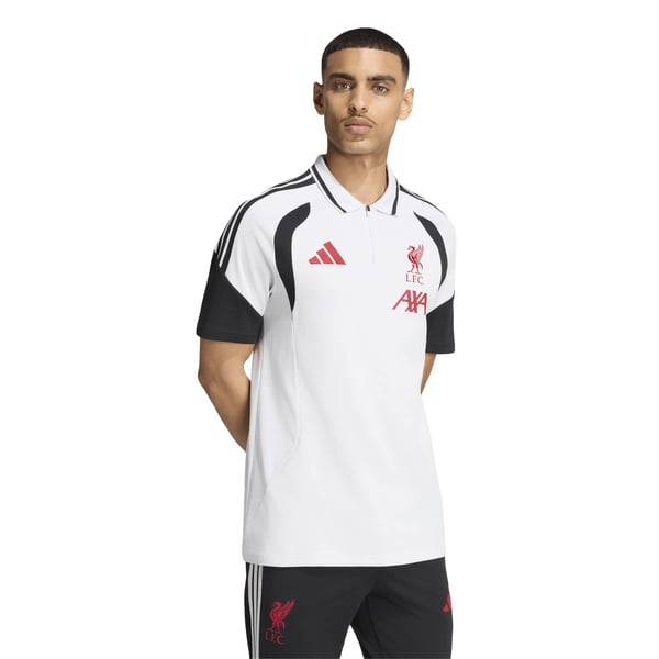 Liverpool adidas Training Polo - Grey