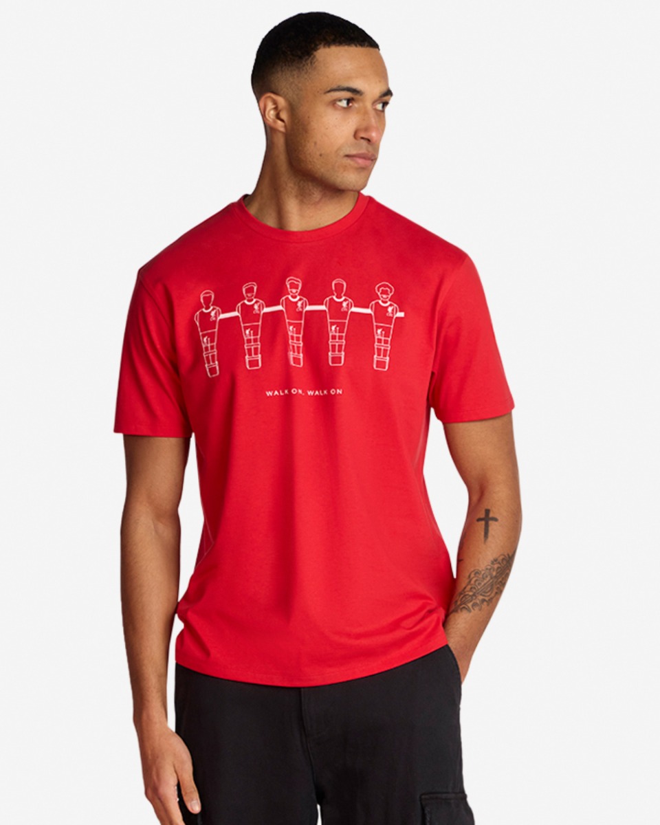 LFC Mens Table Football Tee Red
