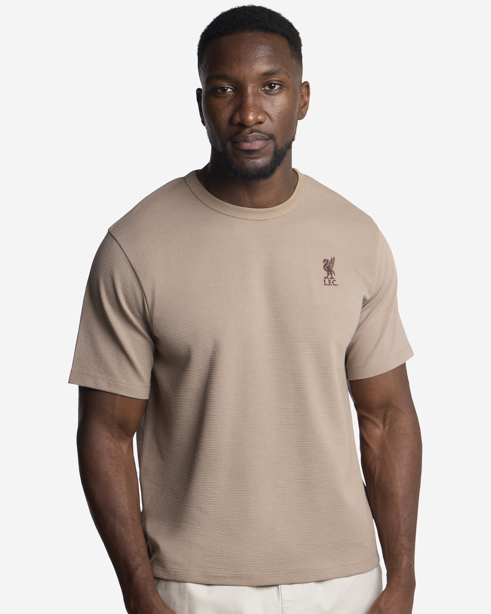 LFC Mens Structured Tee Brown