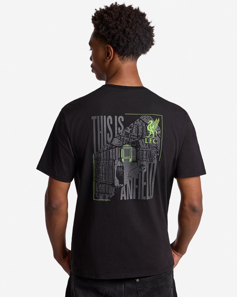 LFC Mens Anfield Tee Black