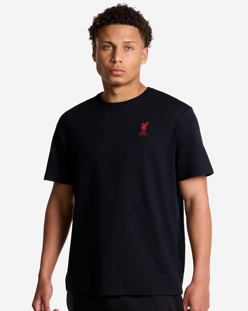 LFC Mens Liverbird Tee Black