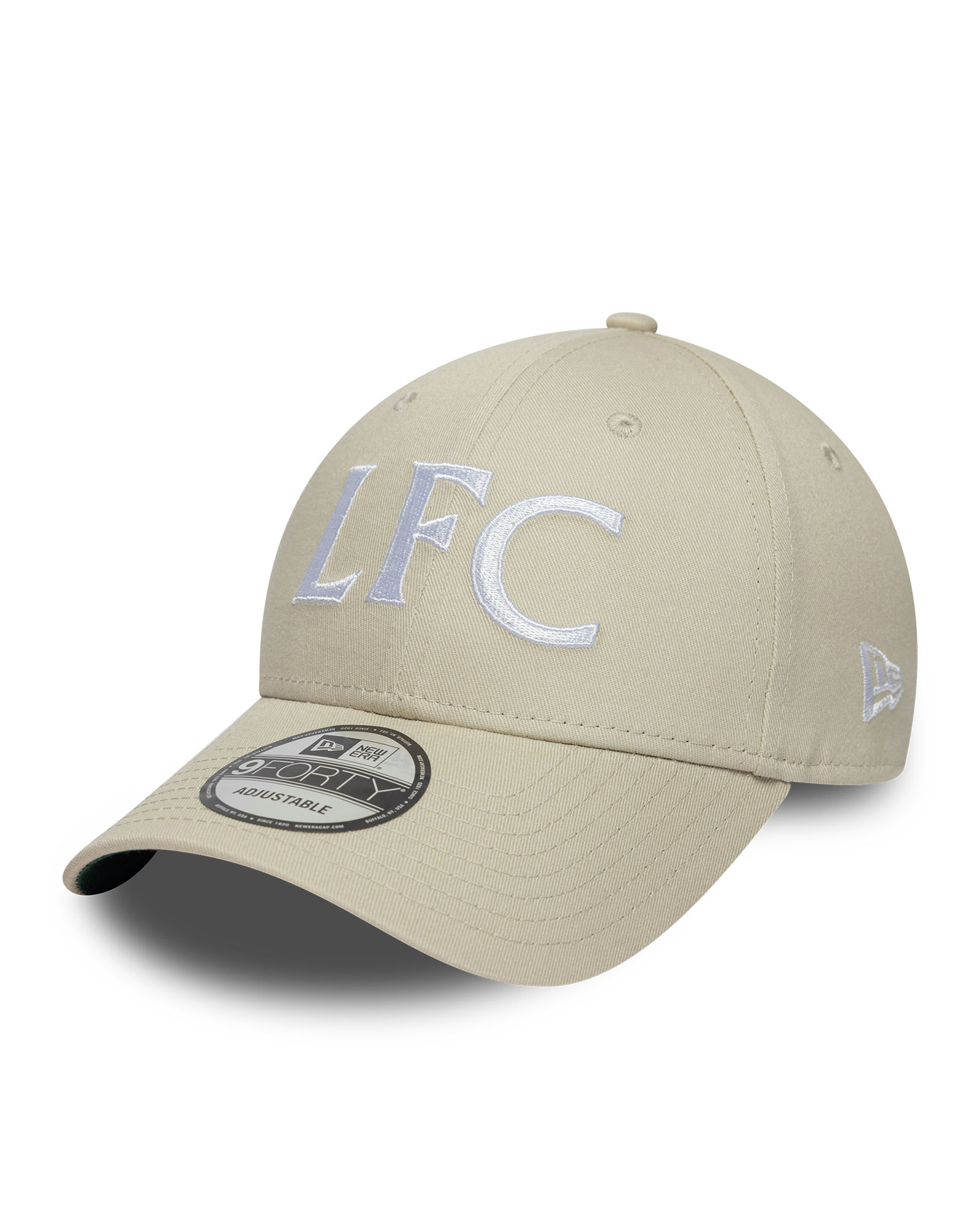LFC New Era Adults 9Forty Wordmark Cap Stone