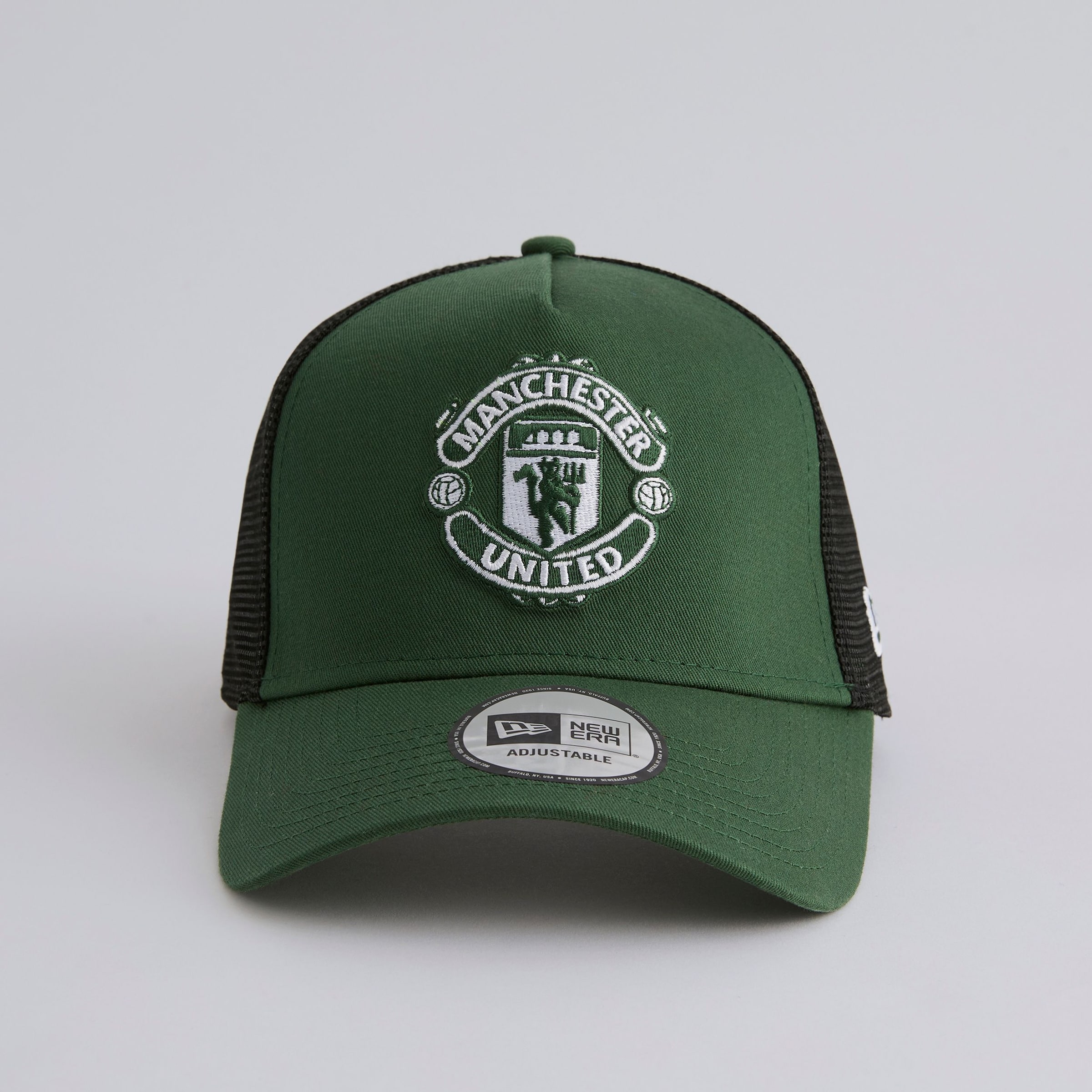 Manchester United x New Era Contrast Trucker Cap Green
