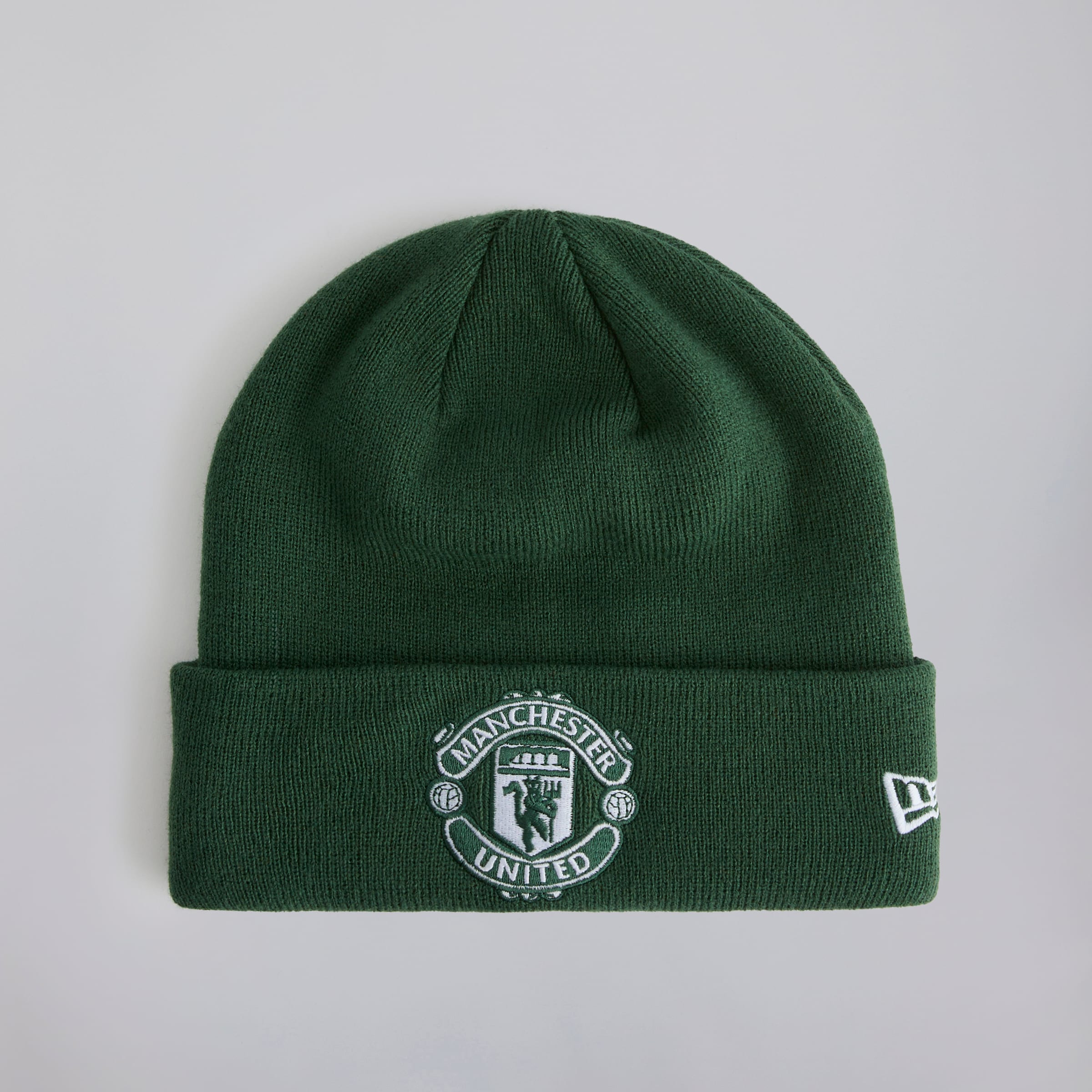 Manchester United x New Era Tonal Beanie Green