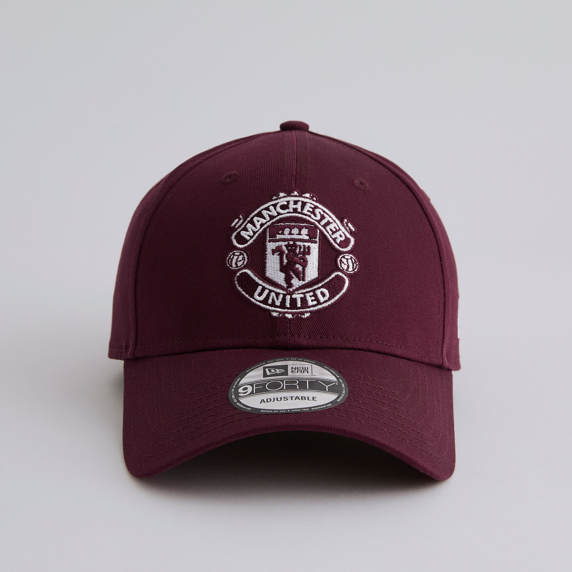 Manchester United x New Era 9Forty Cap Burgundy