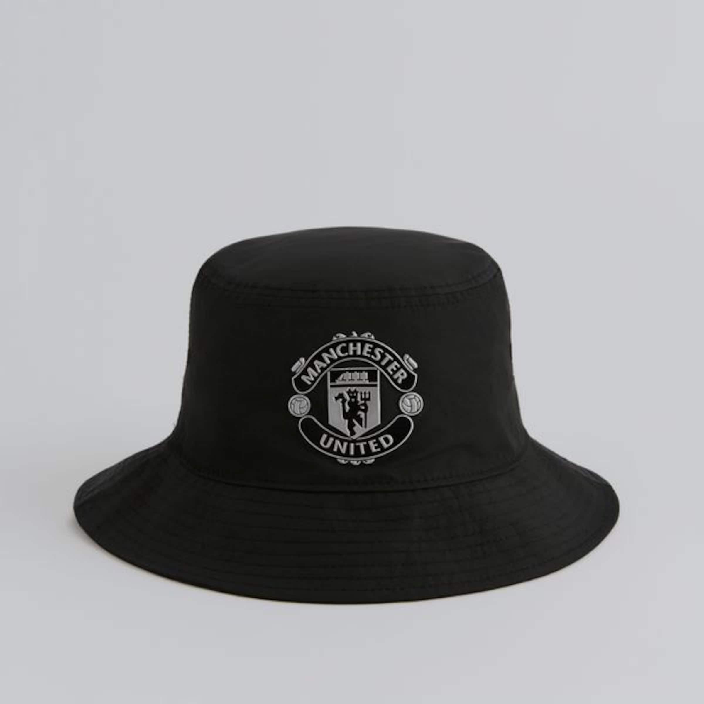 Manchester United x New Era Reflective Crest Bucket Hat Black