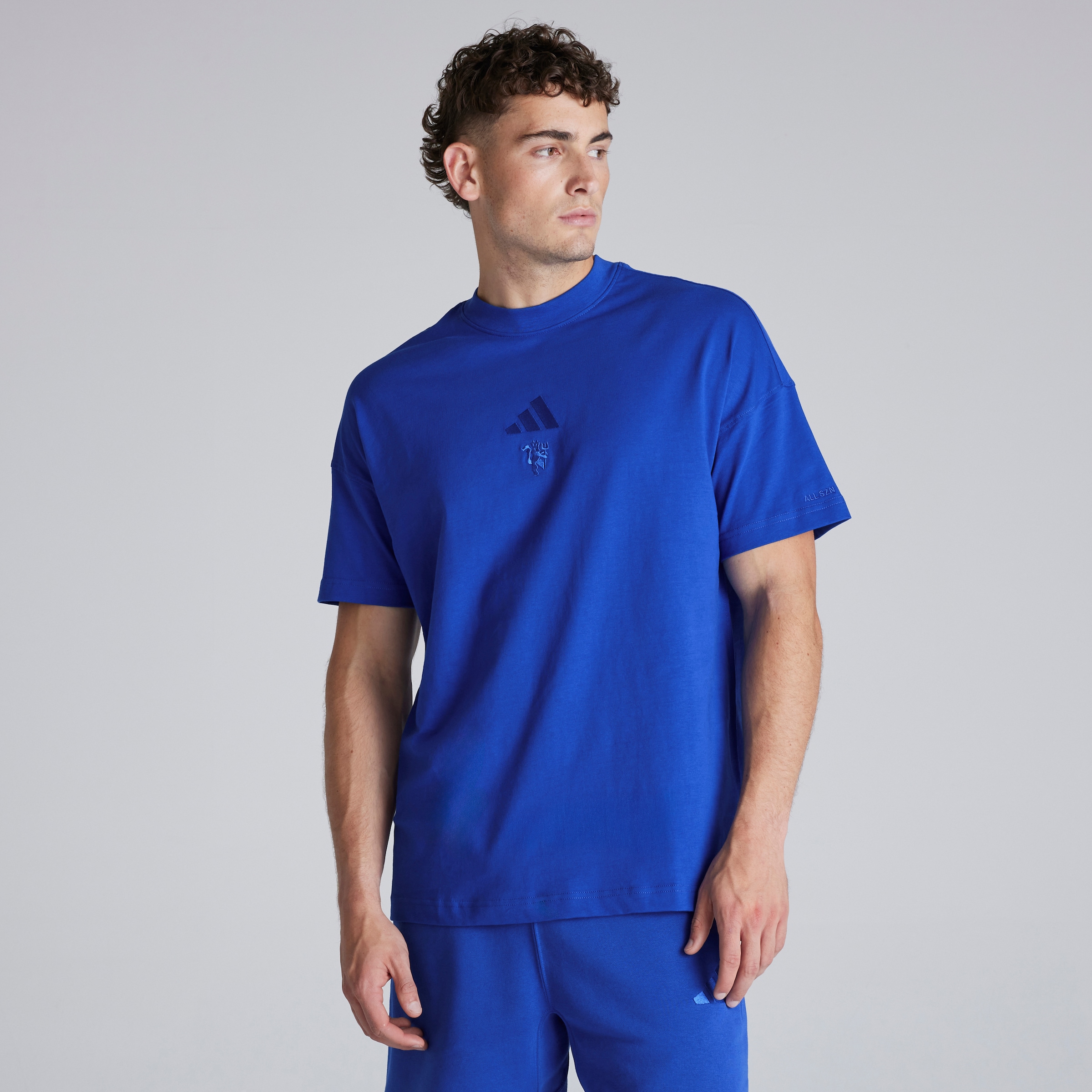 Manchester United x adidas ALL SZN T-Shirt Blue