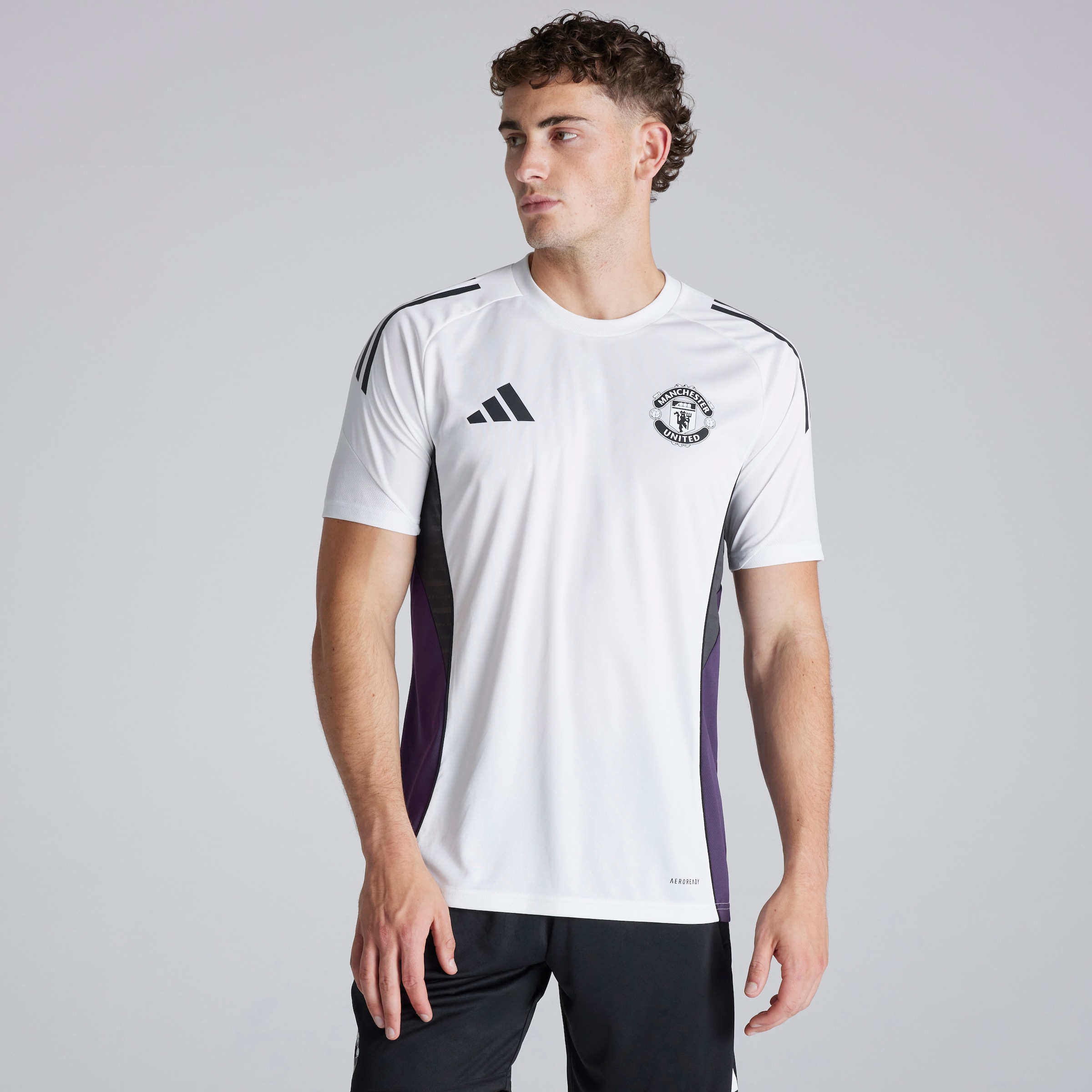 Manchester United Tiro 25 Competition Training Jersey White