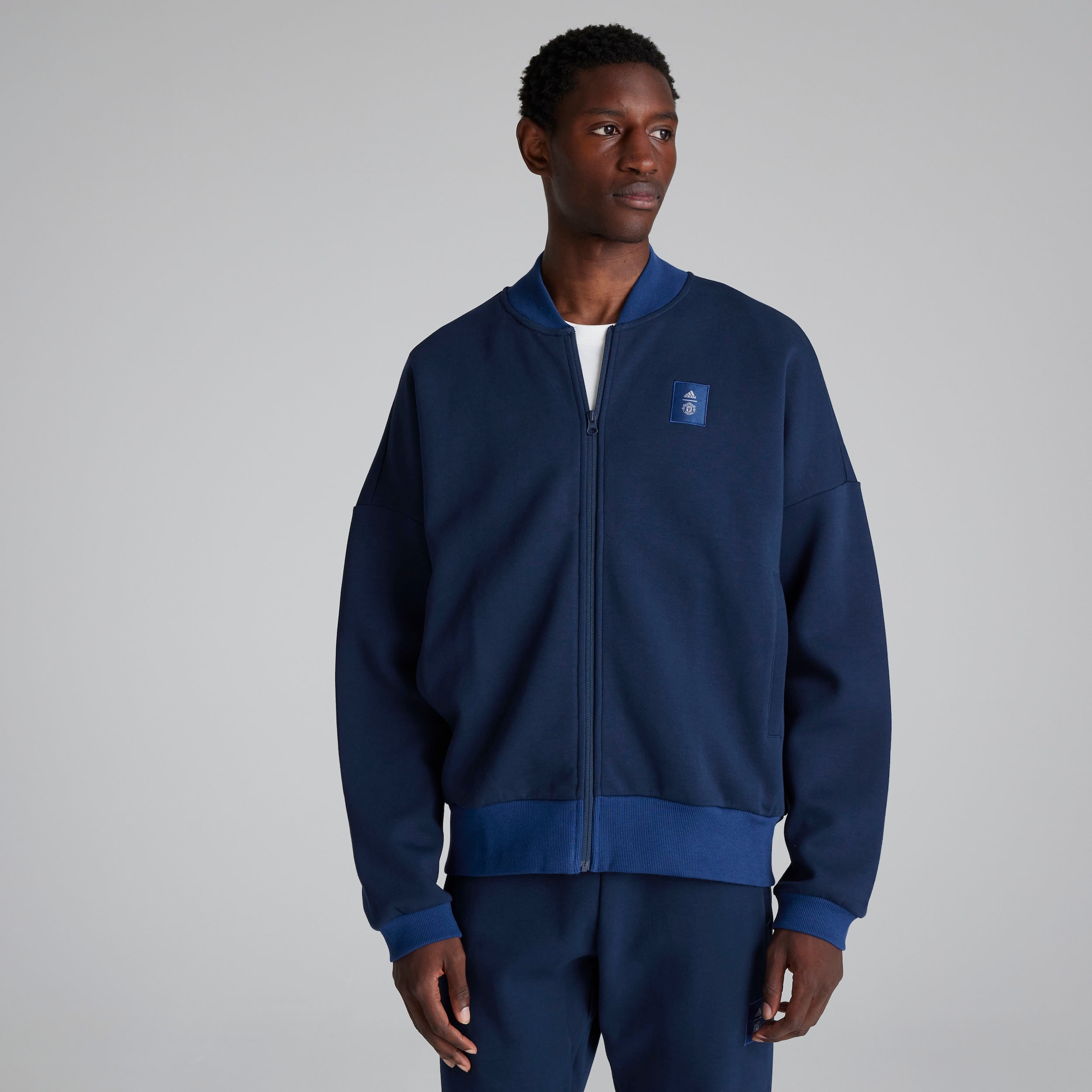 Manchester United Seasonal Track Top Blue
