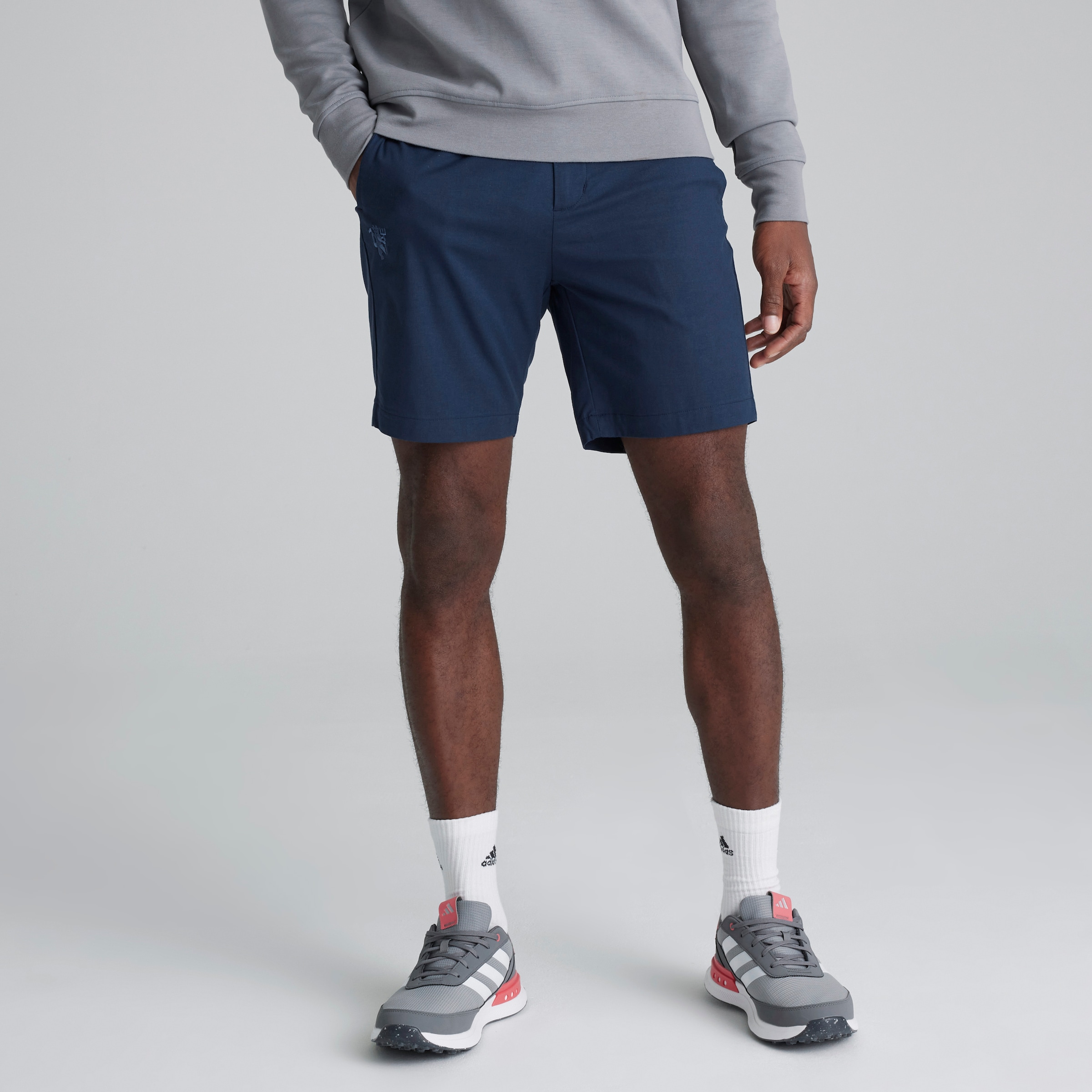 Manchester United x adidas Golf Go-To Five-Pocker Shorts Navy