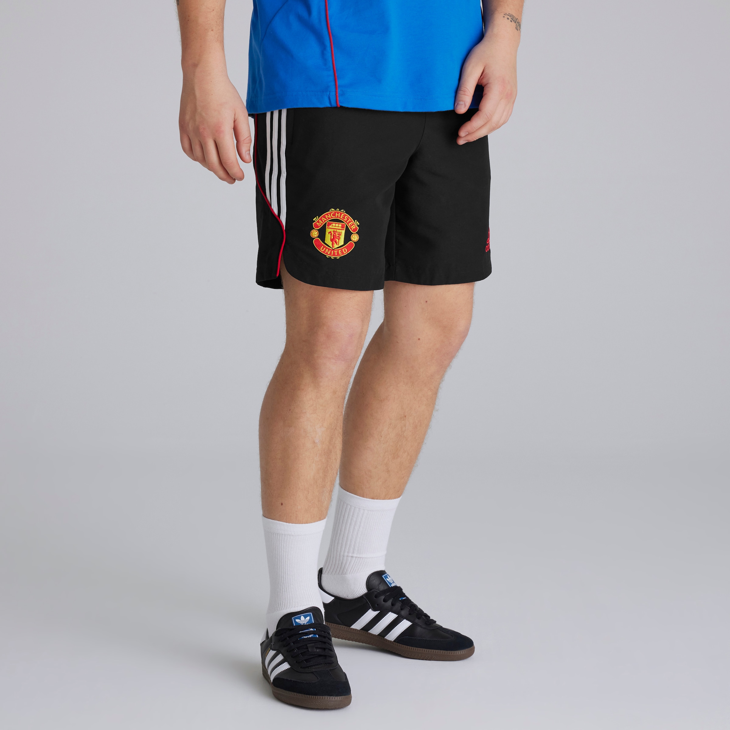 Manchester United x adidas Urban Purist Shorts Black