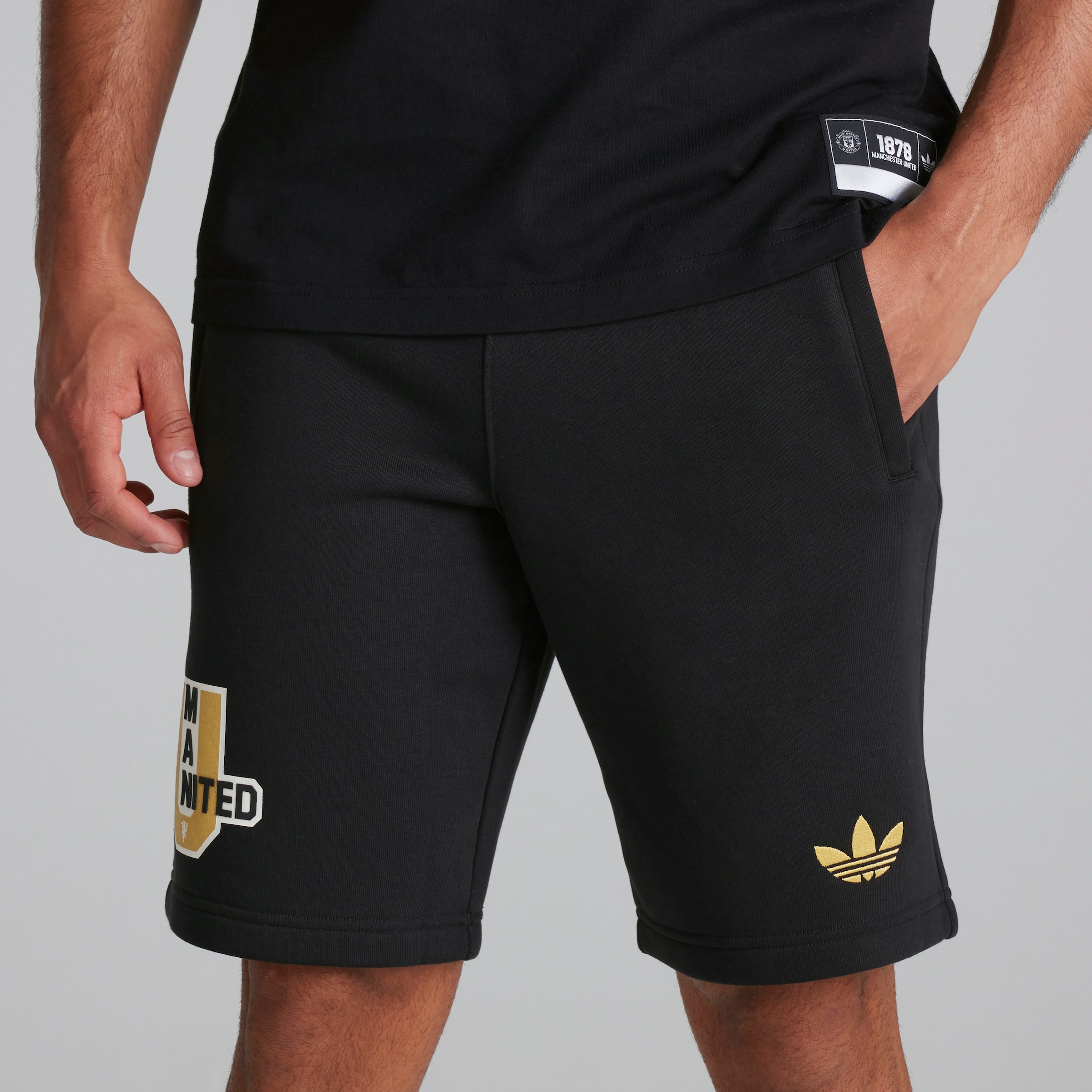 Manchester United VRCT Shorts Black