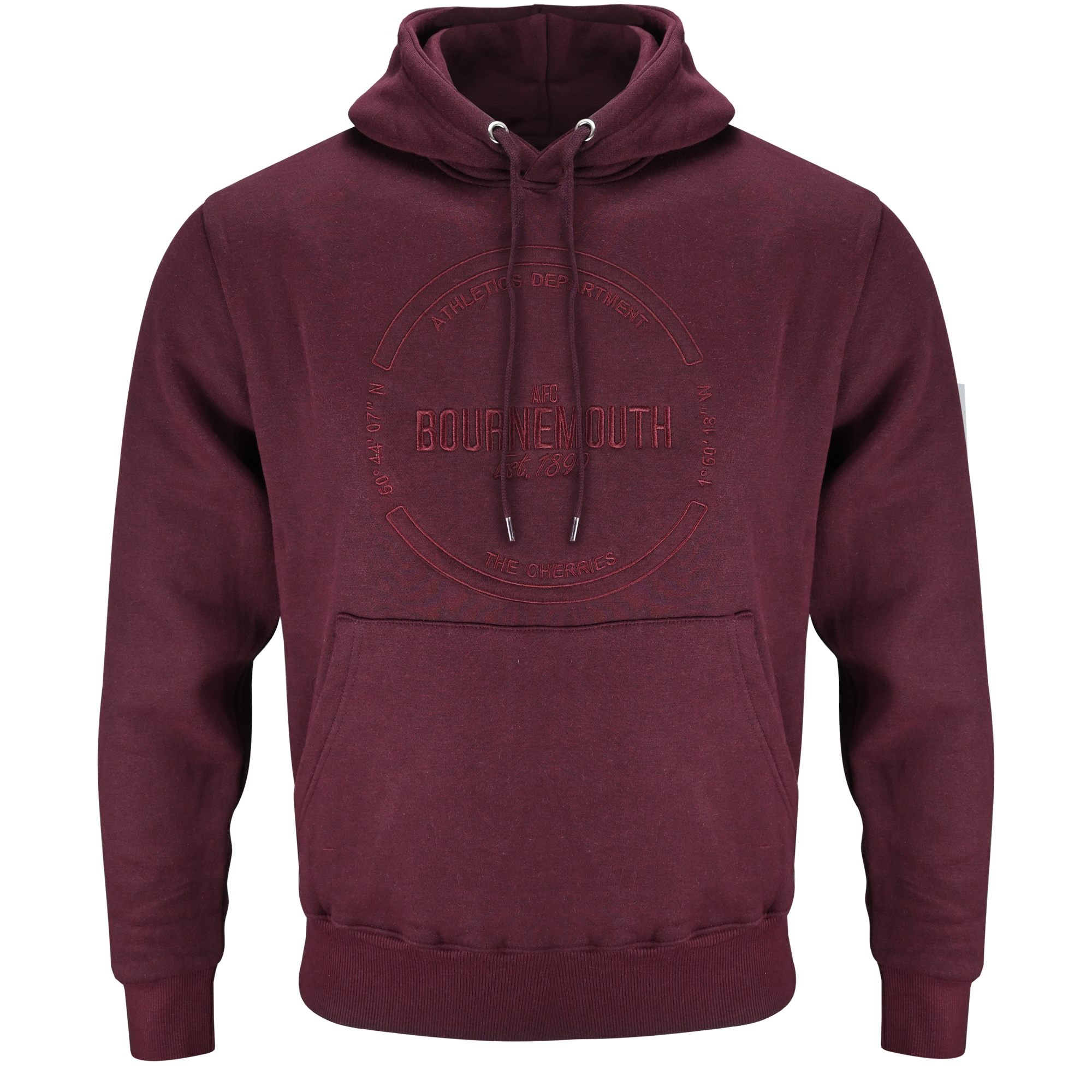 AFC Bournemouth Adult Prague Hoodie - Claret