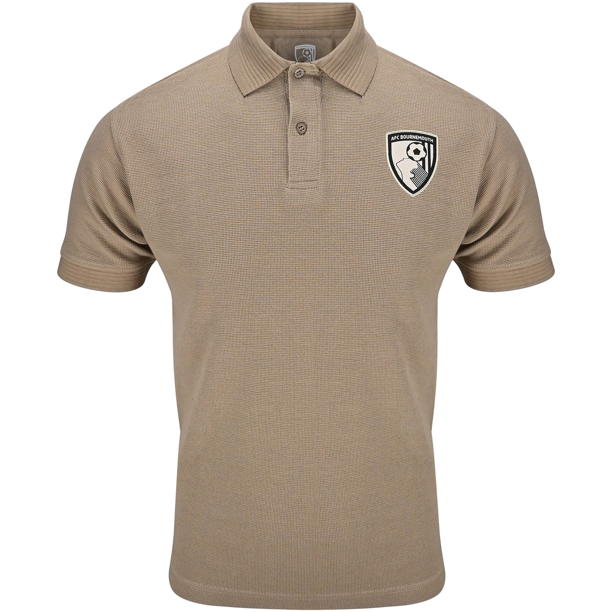 AFC Bournemouth Adults Burbank Polo Shirt - Oat