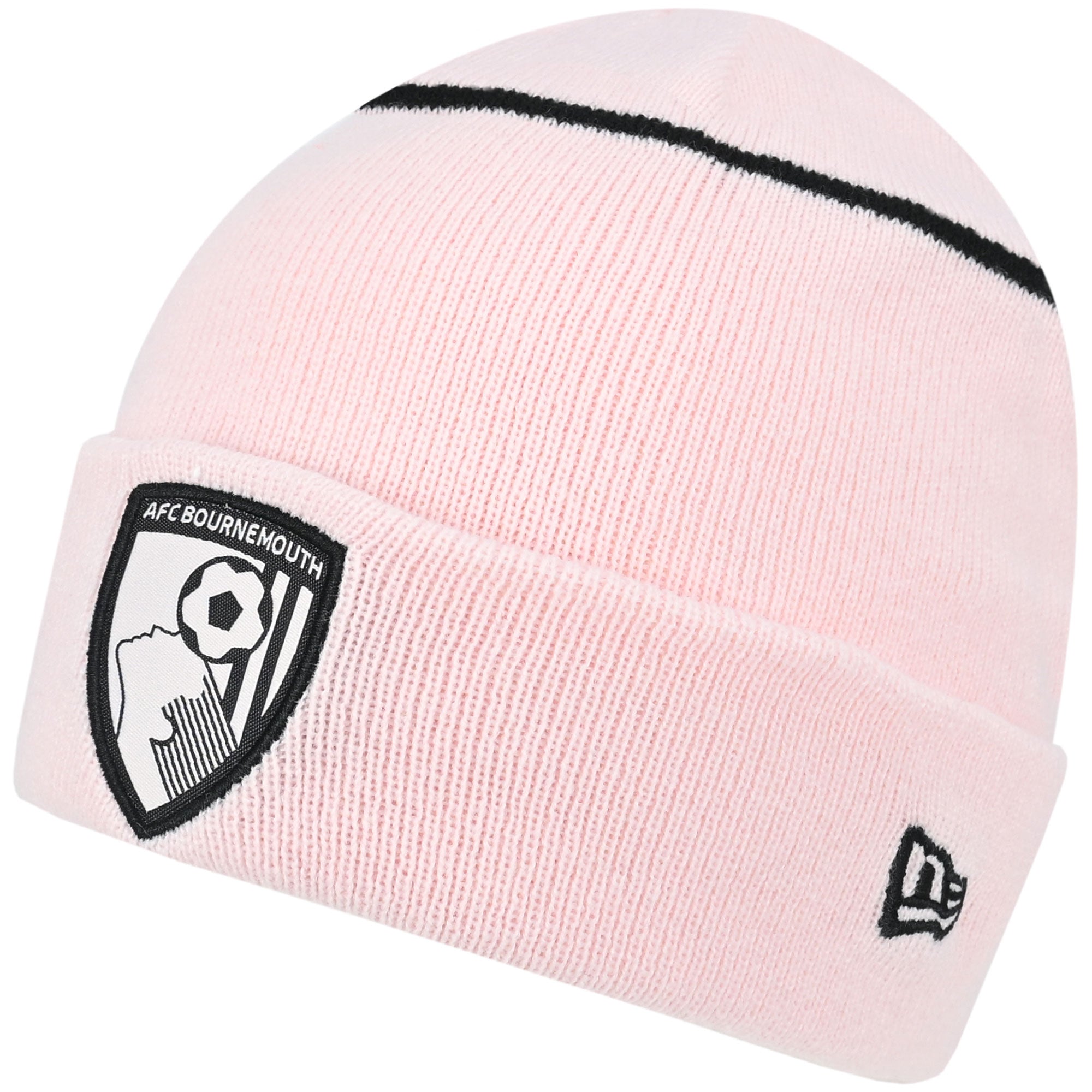 AFC Bournemouth Adults AFCB X New Era Contrast Cuff Beanie - Pink